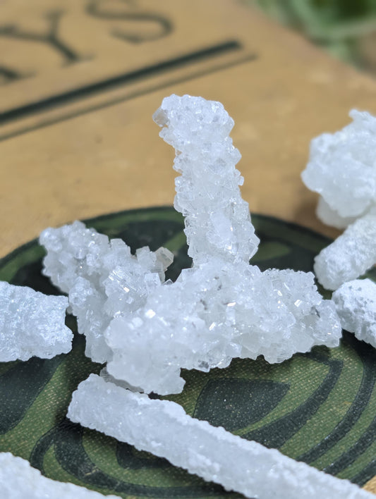 Prehnite – Mined in Quebec from the Jeffrey Mine – Stalactite Form - 50g