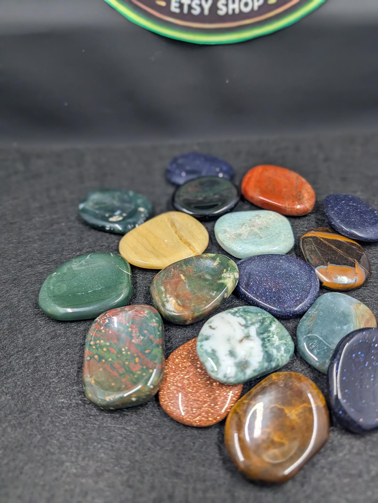 Worry Stones – Polished - Natural Hand-Carved Stones