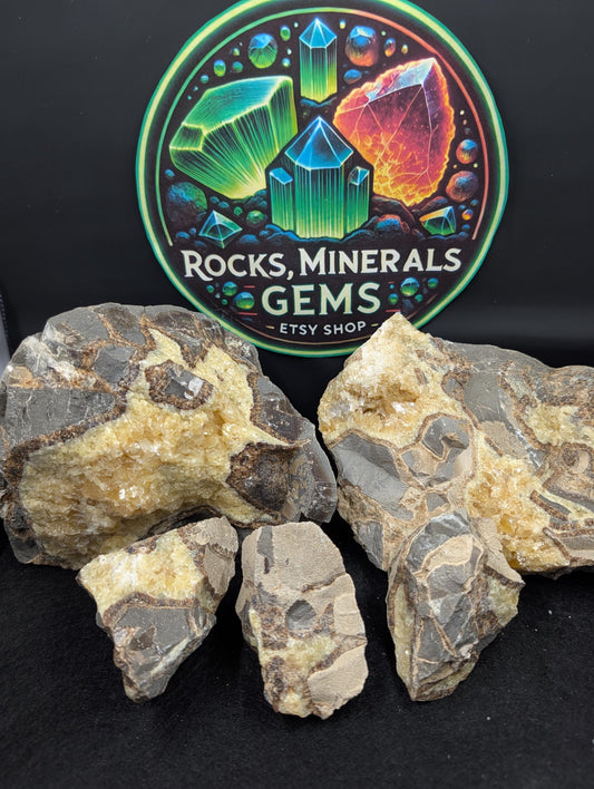 Septarian - Utah – Fluorescent & Phosphorescent – 1 Pound