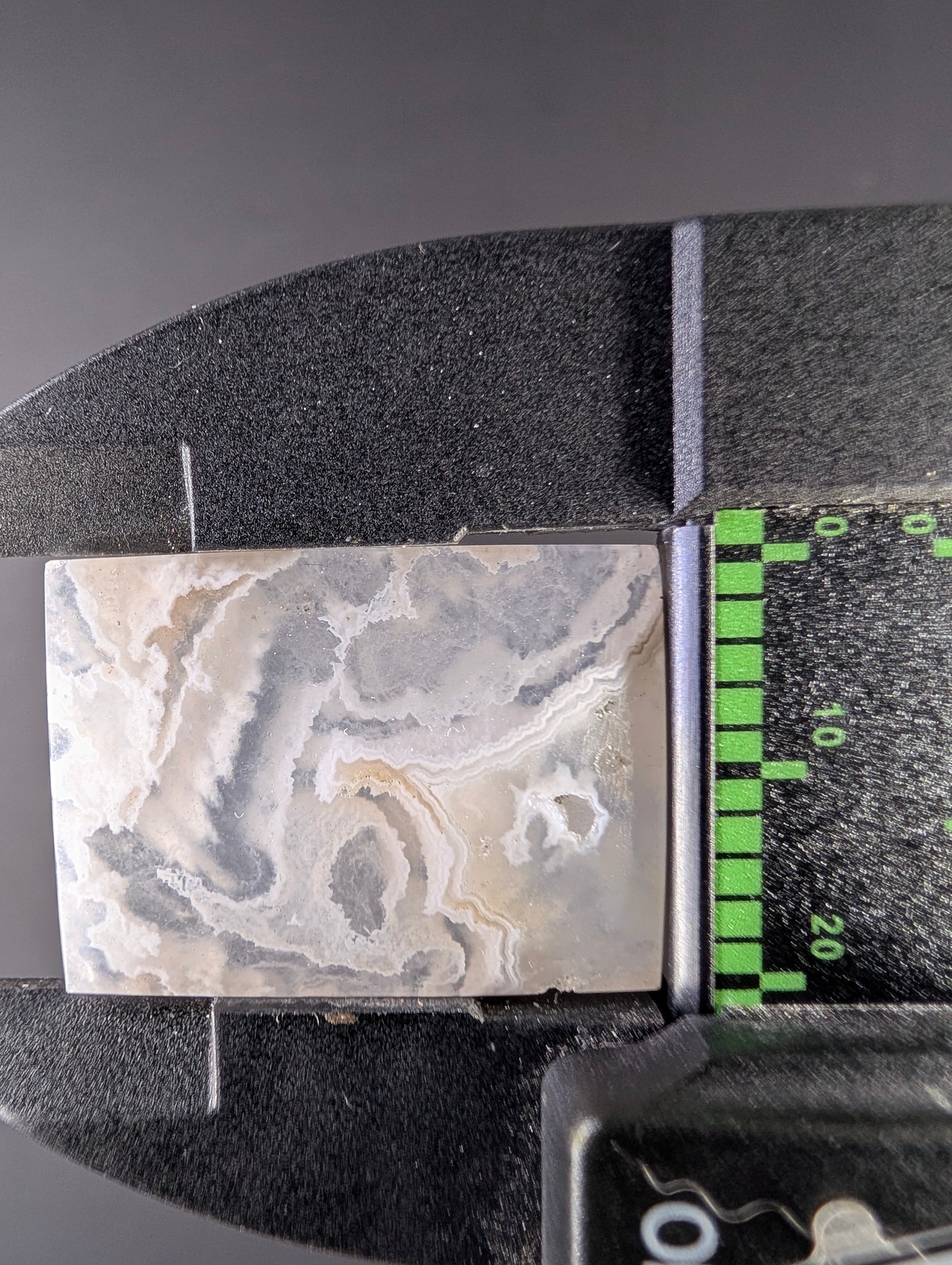 Plume Agate Cabochon Square Set – Pendant and Earrings