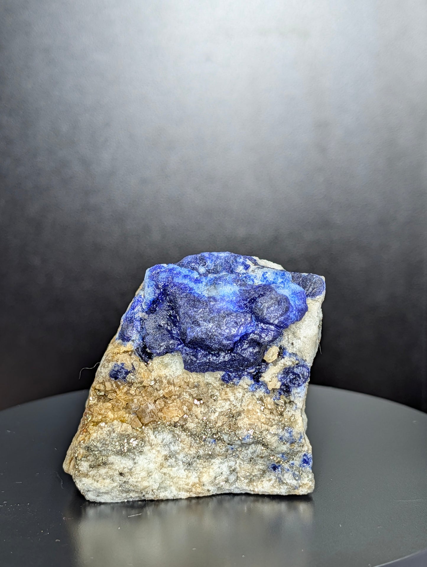 Lazurite with Afghanite & Pyrite Specimen - Afghanistan - UV Reactive