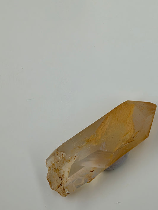 Mango Quartz - Boyacá, Colombia - Halloysite Included Crystal