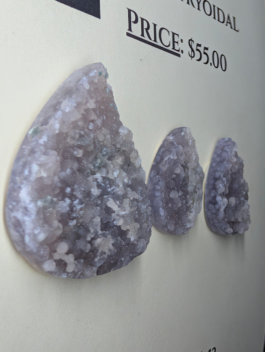 Tear Shape- Grape Agate - Botryoidal - Design-Ready Calibrated Sets