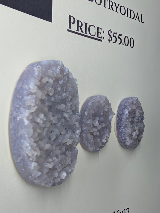 Oval Shape - Grape Agate - Botryoidal - Design-Ready Calibrated Sets