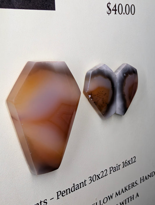 Coffin Shape - Carnelian - Design-Ready Sets by Sacred Alchemy Studios