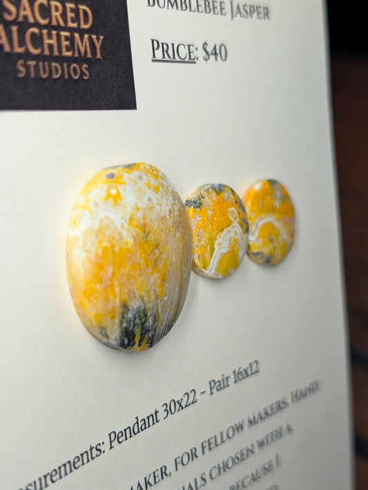 Circle Shape - Bumblebee Jasper - Design-Ready Set by Sacred Alchemy Studios