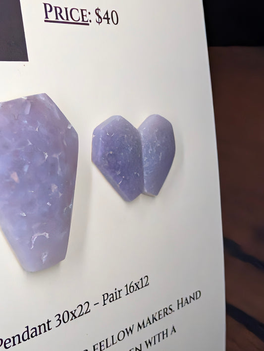 Coffin Shape - Grape Agate - Design-Ready by Sacred Alchemy Studios