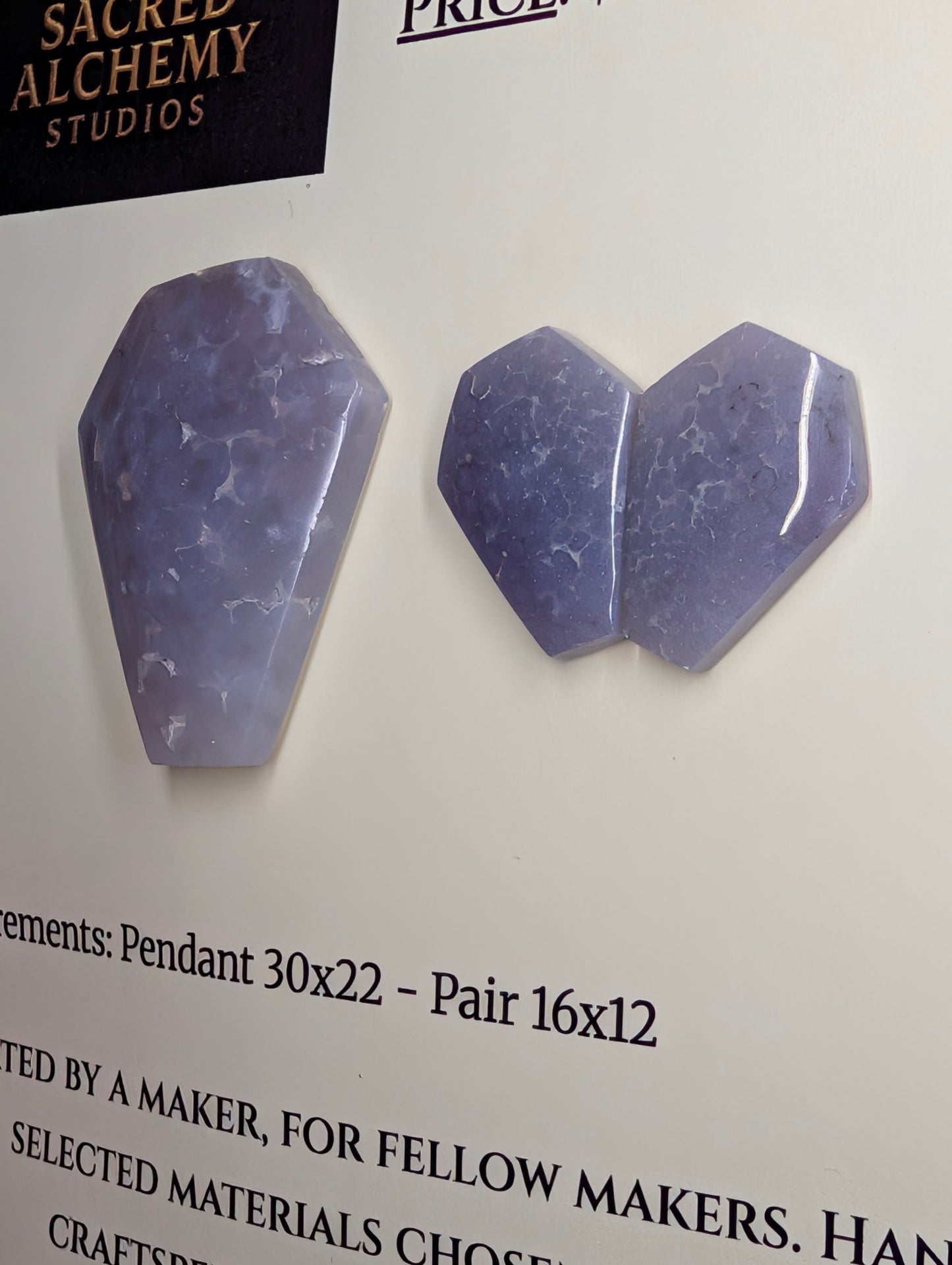 Coffin Shape - Grape Agate - Design-Ready by Sacred Alchemy Studios