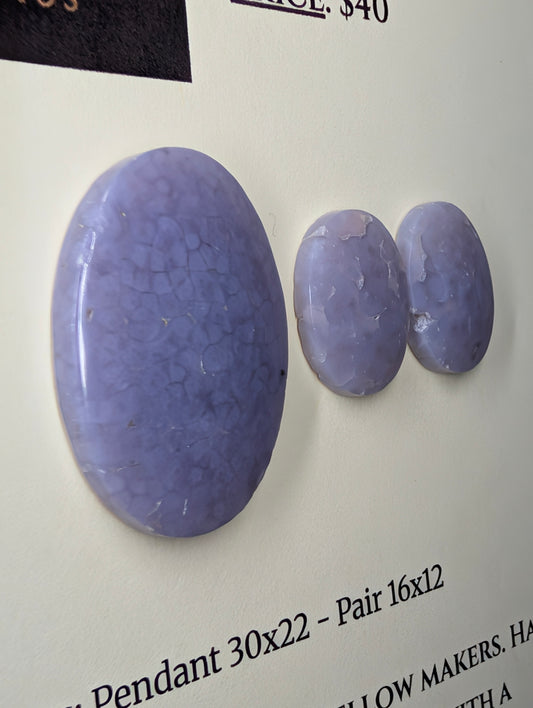 Oval Shape - Grape Agate - Design-Ready Set by Sacred Alchemy Studios