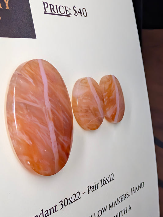 Oval Shape - Carnelian - Design-Ready Set by Sacred Alchemy Studios