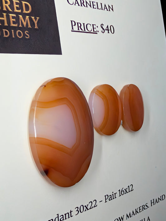 Oval Shape - Carnelian - Design-Ready Set by Sacred Alchemy Studios