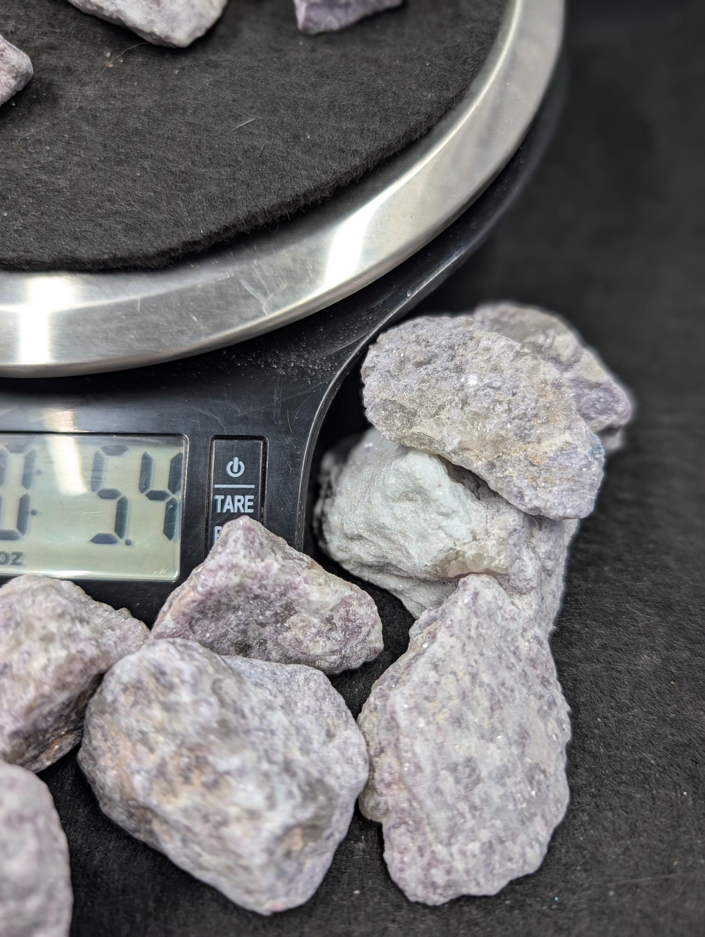 Lepidolite - India - Small Pieces - 100g lot - Soft Purple Mica Shimmer