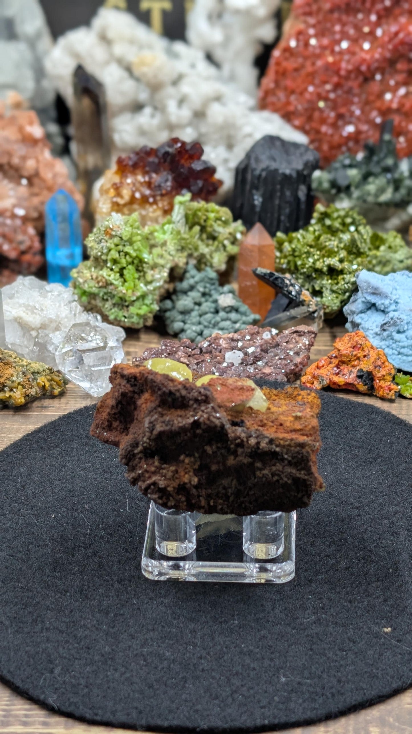 Adamite - Ojuela Mine, Mexico - UV Fluorescent Green - 61g