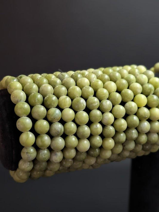 Nanyang Jade - Highest Grade - Beaded Bracelet – 8mm Natural Stone