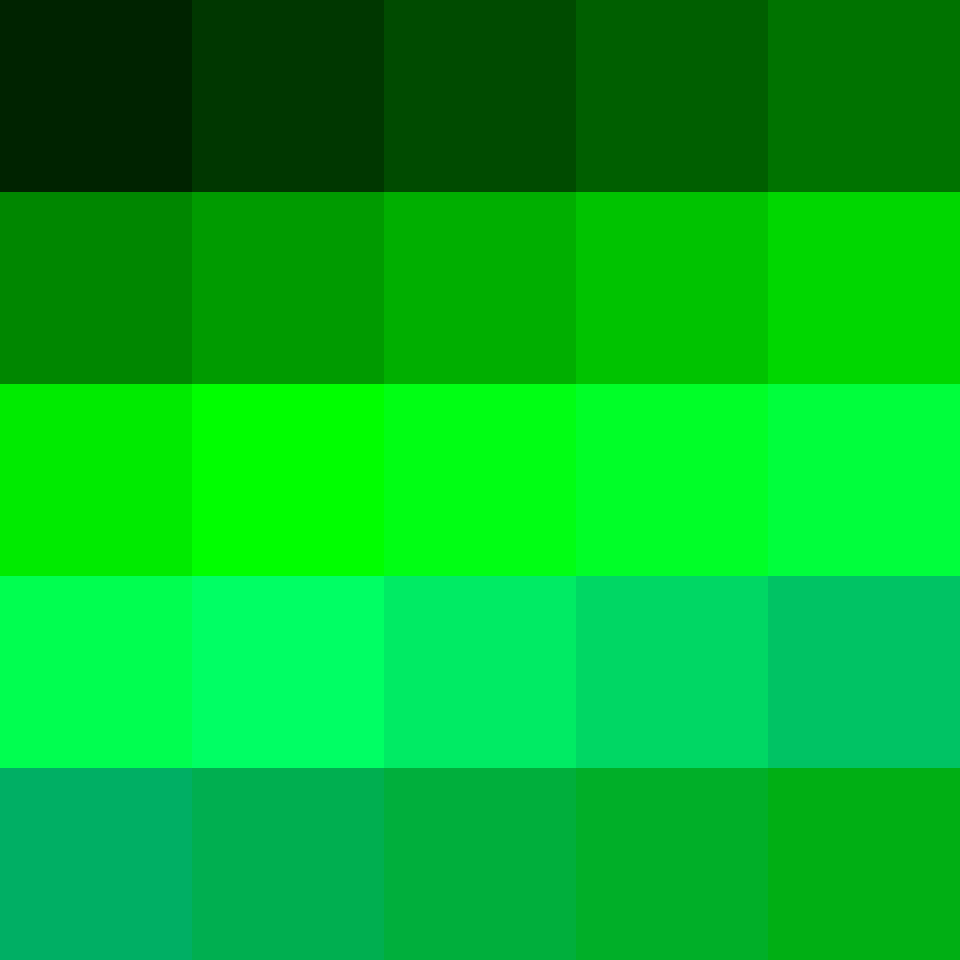 Green Cabochons