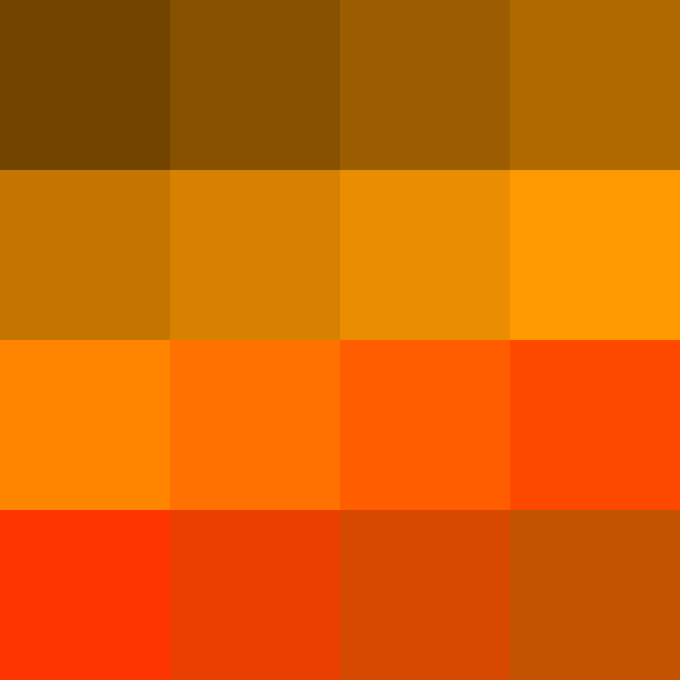 Orange Cabochons