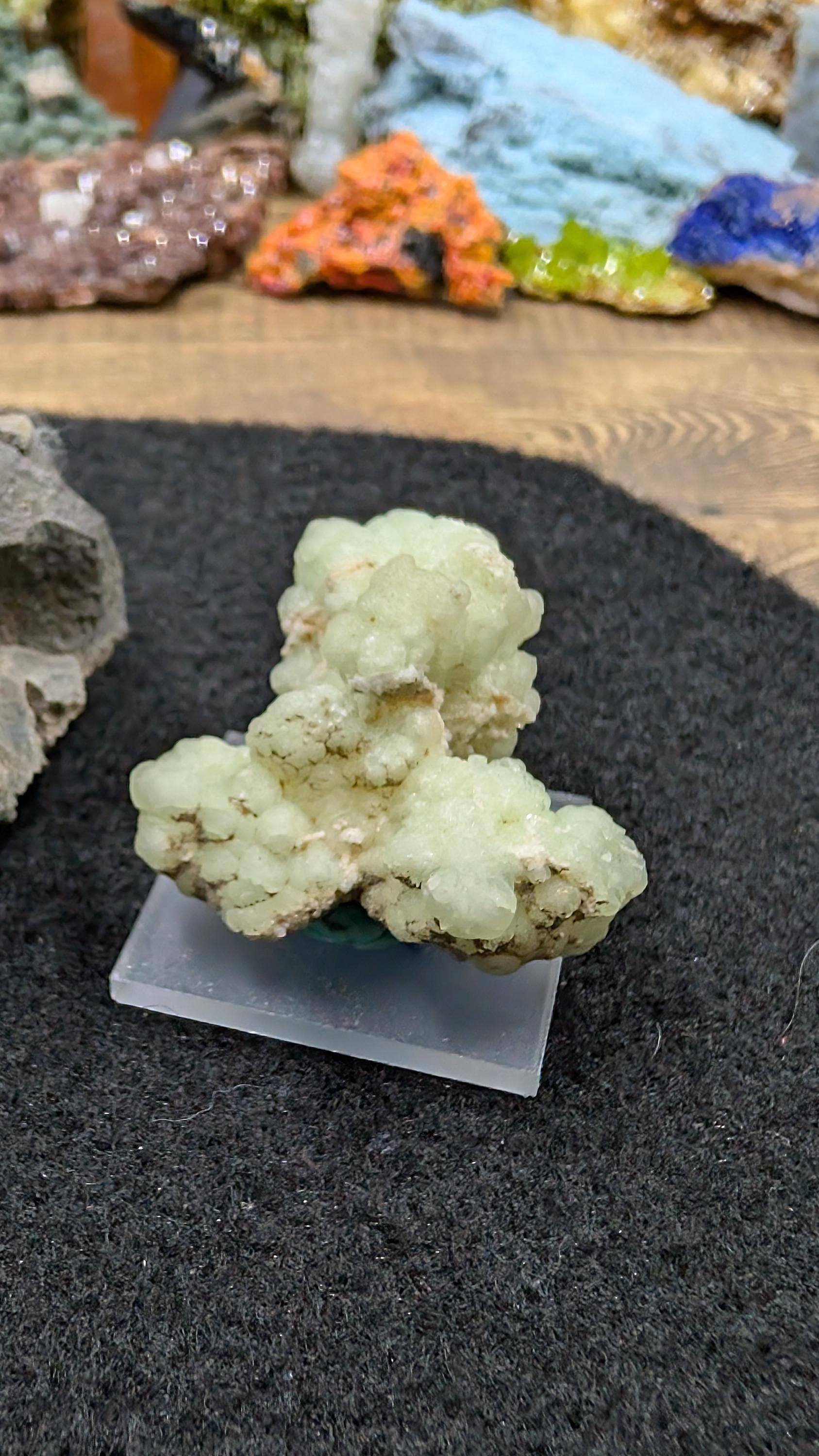 Prehnite – Quebec – Jeffrey Mine – 110g Piece by Sacred Alchemy Studios