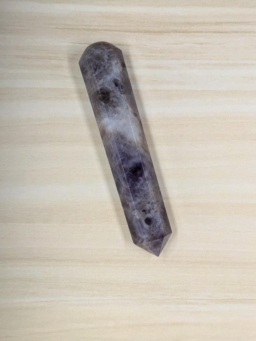Amethyst Wand - Rwanda - Chevron Amethyst - Top Grade