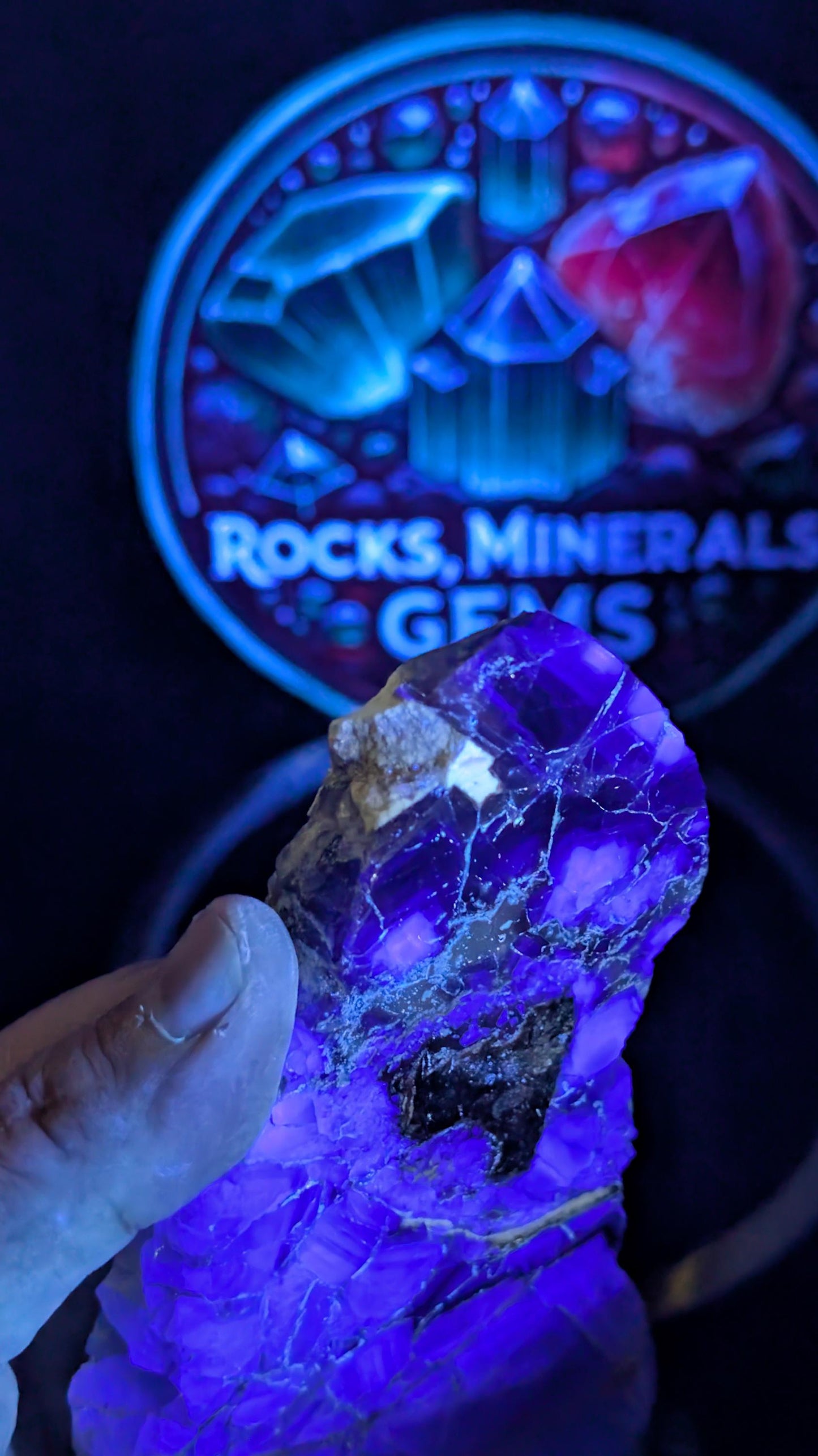 Fluorite Slab – Mexico – Durango – Polished Multi-Color Vein Section - Slab