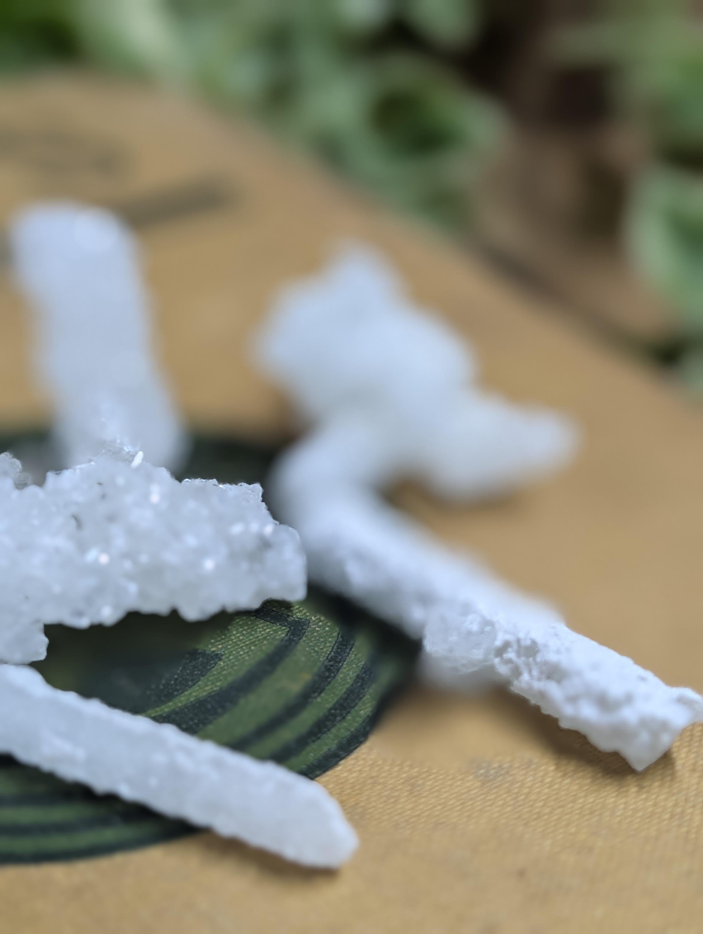 Prehnite – Mined in Quebec from the Jeffrey Mine – Stalactite Form - 50g by Sacred Alchemy Studios