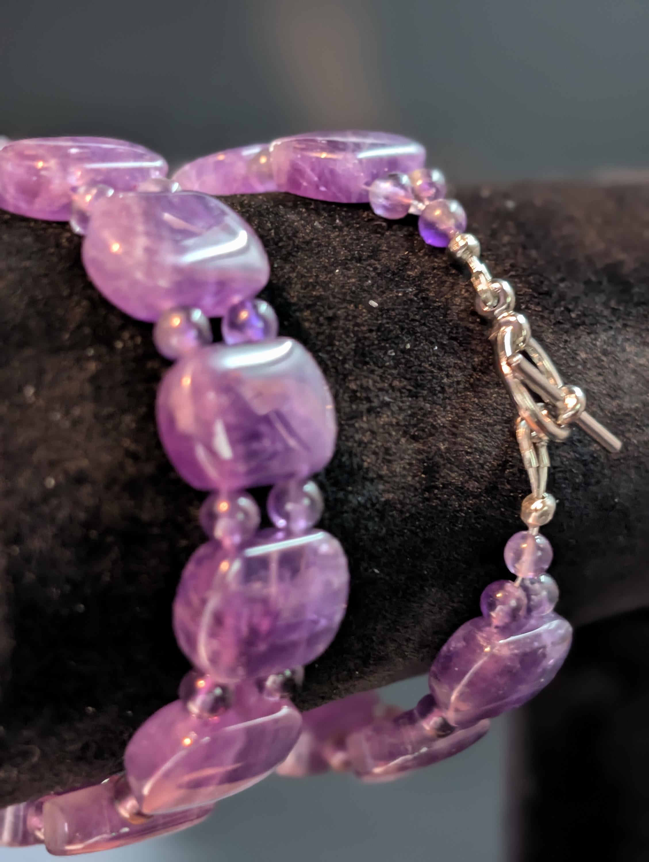 Amethyst - Rwandan Amethyst - Bracelet by Sacred Alchemy Studios