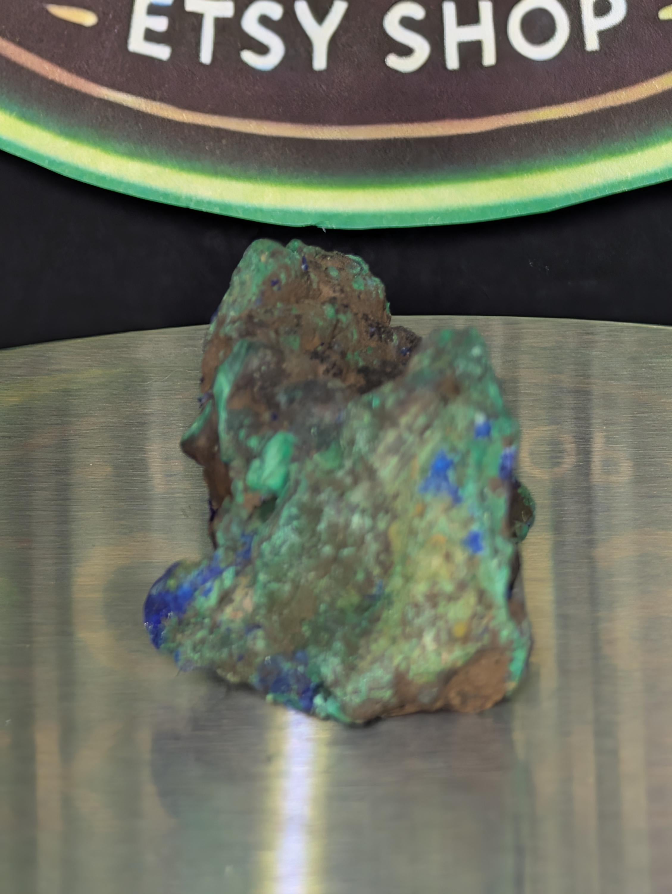 Azurite and Malachite – Morenci Mine, Greenlee County, Arizona