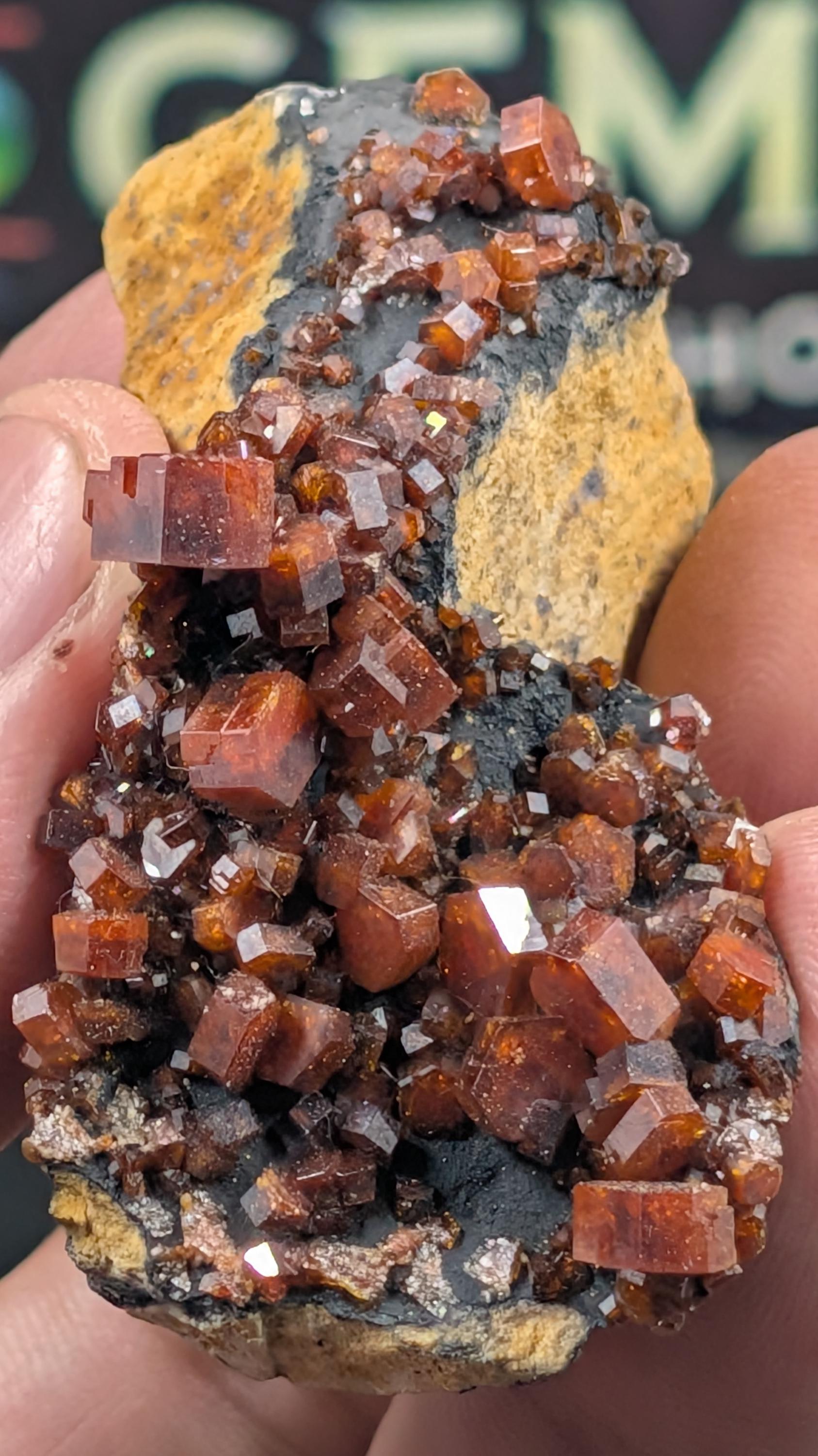 Vanadinite - Morocco - Mibladen by Sacred Alchemy Studios