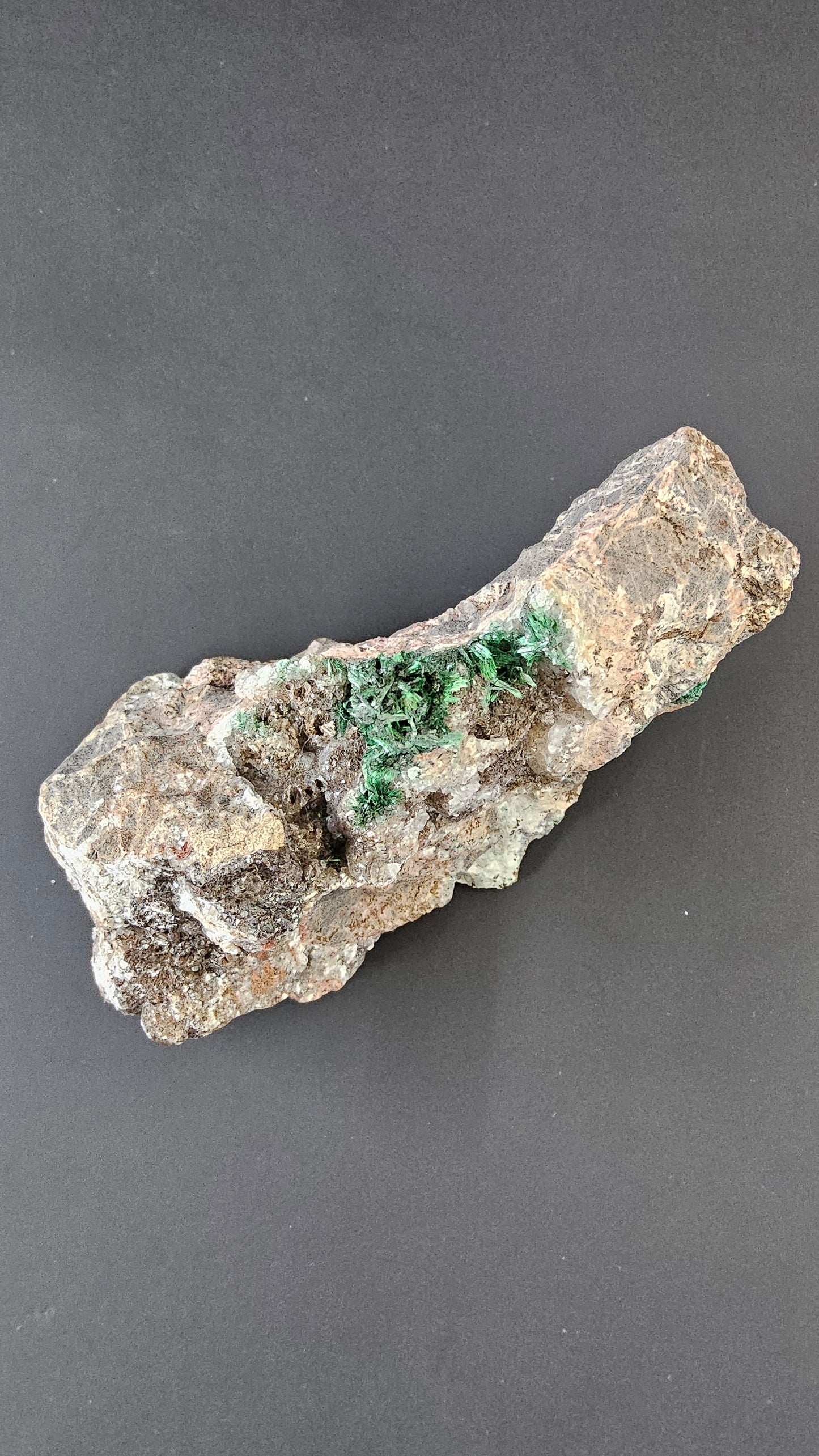 Brochantite - Arizona - Morenci Mine - Fibrous Museum Grade