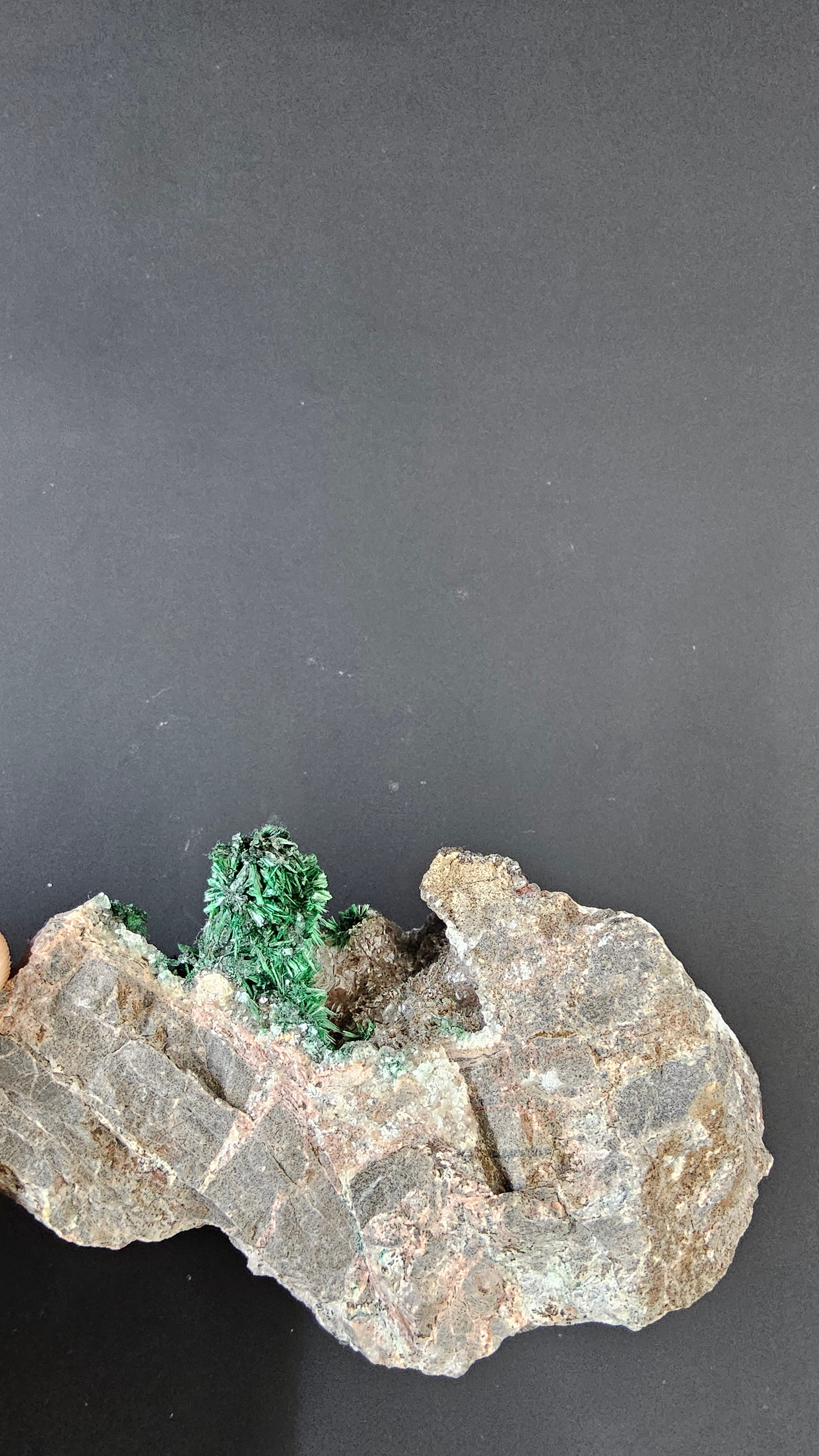 Brochantite - Arizona - Morenci Mine - Fibrous Museum Grade by Sacred Alchemy Studios