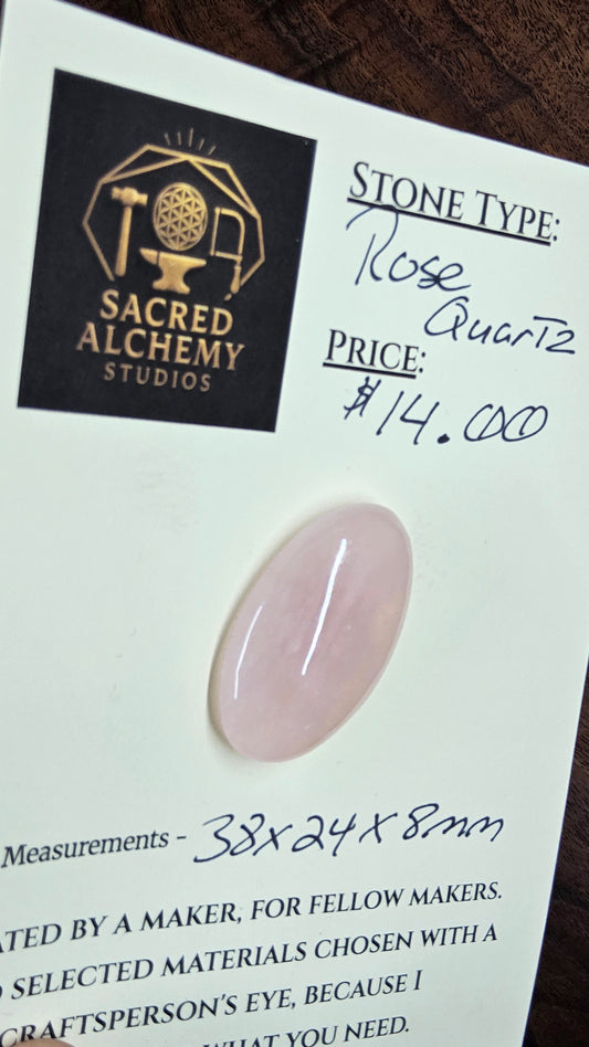 Rose Quartz Cabochon
