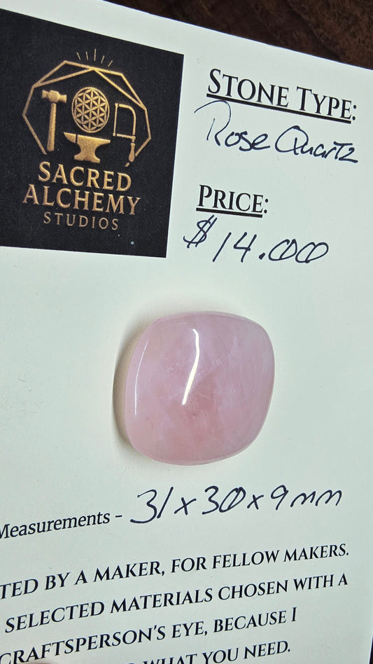 Rose Quartz Cabochon