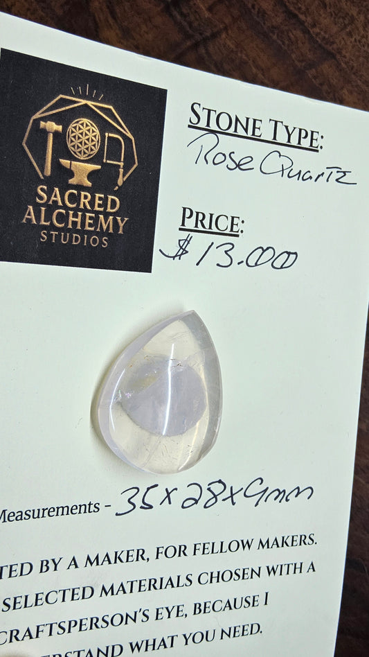 Rose Quartz Cabochon