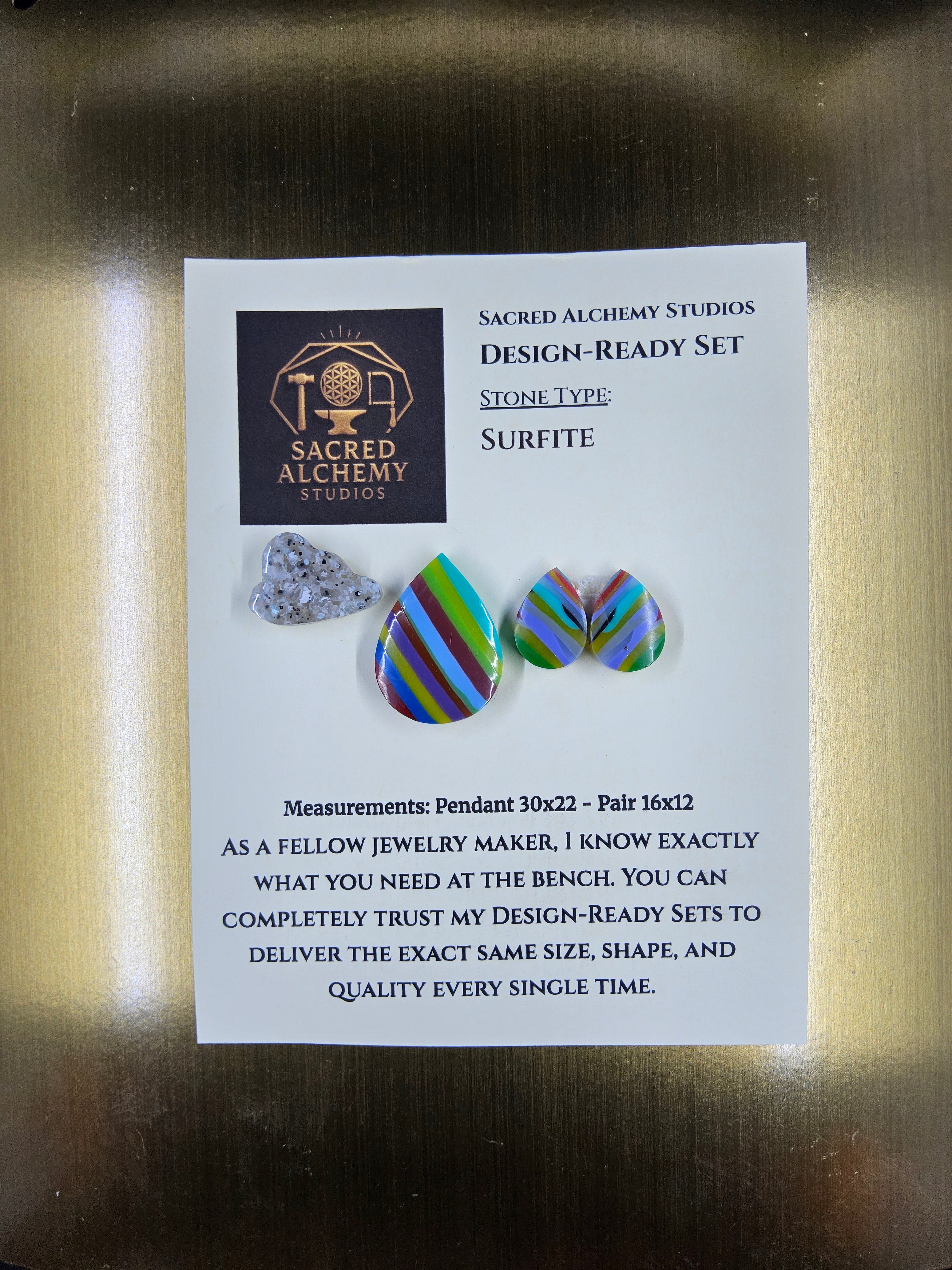 Tear Shape - Surfite - Design-Ready Set by Sacred Alchemy Studios