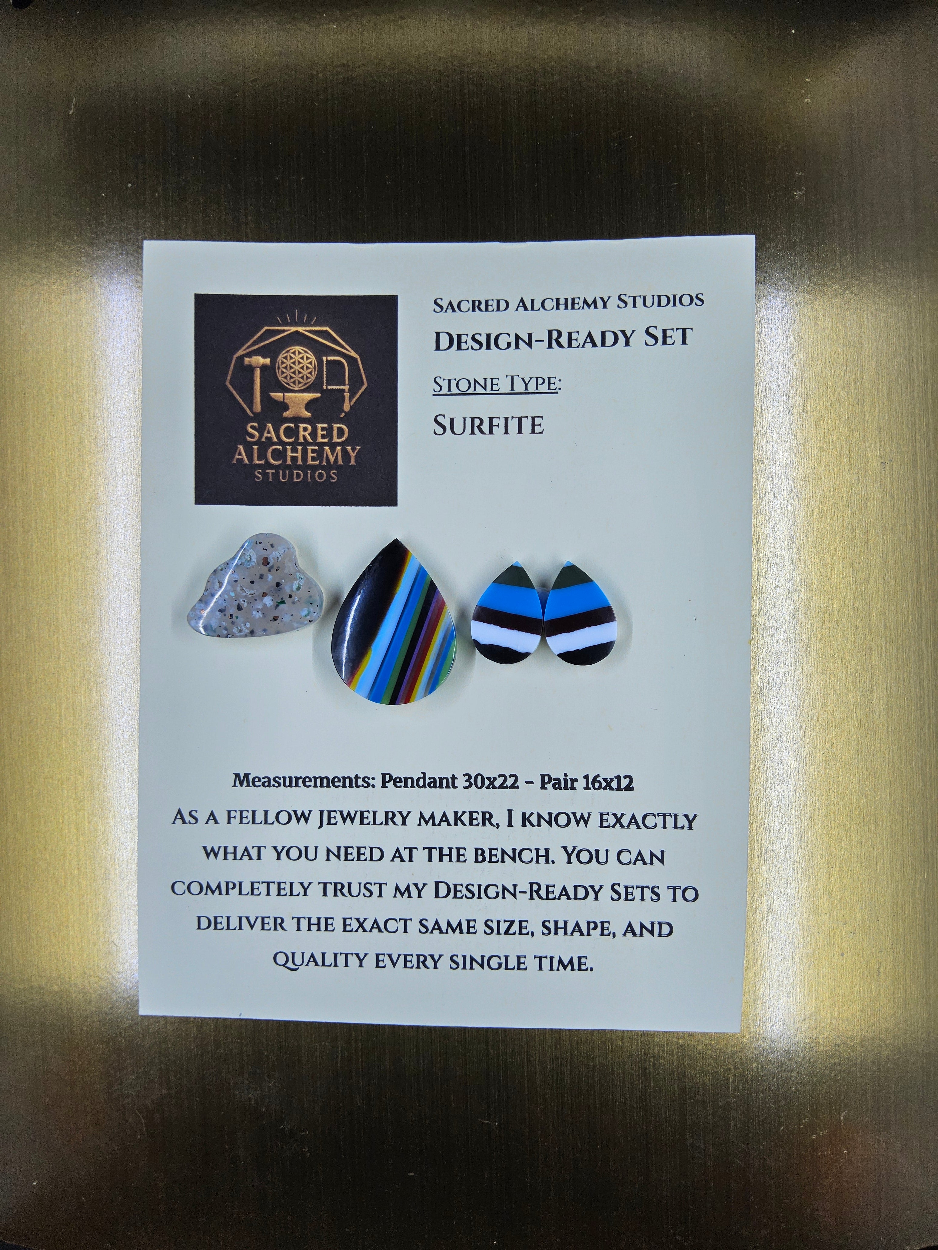Tear Shape - Surfite - Design-Ready Set by Sacred Alchemy Studios