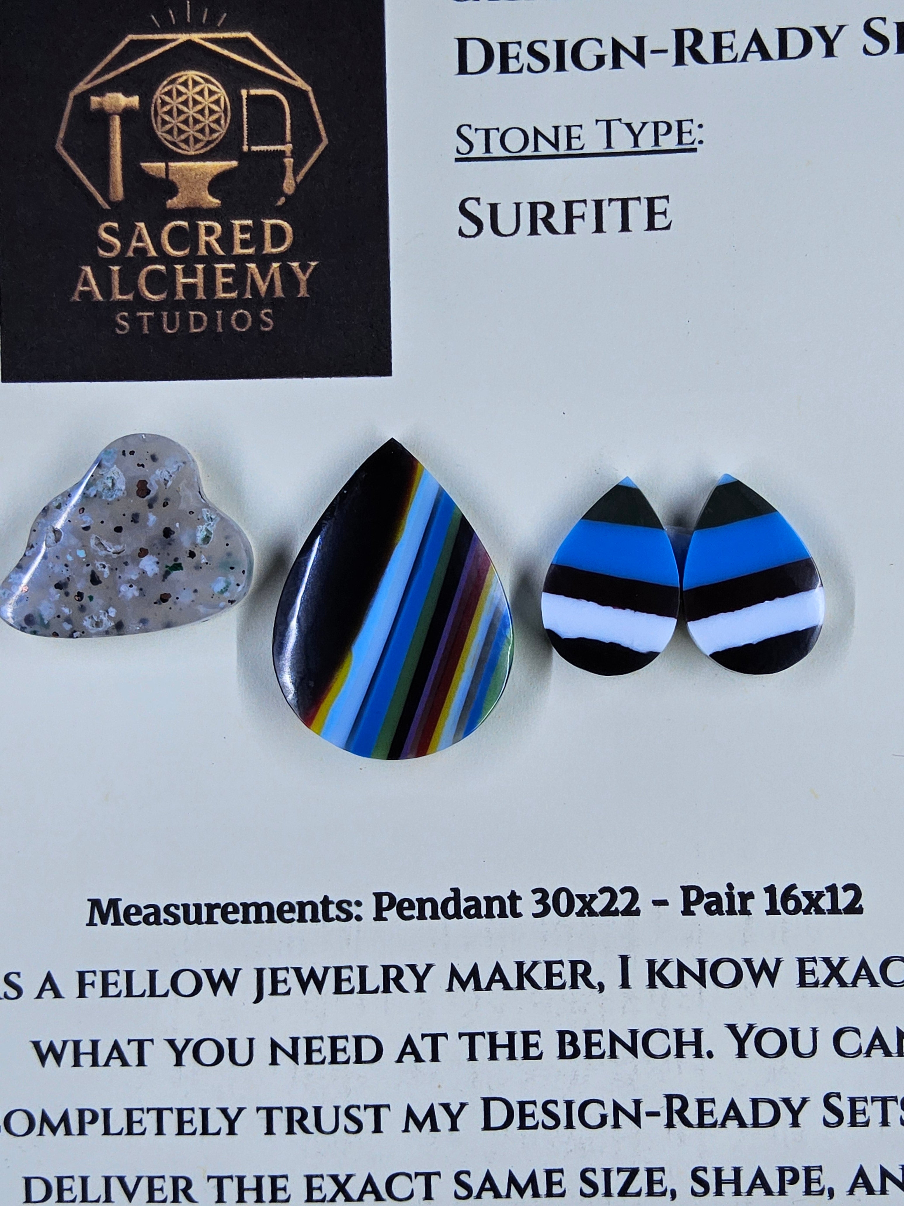 Tear Shape - Surfite - Design-Ready Set by Sacred Alchemy Studios