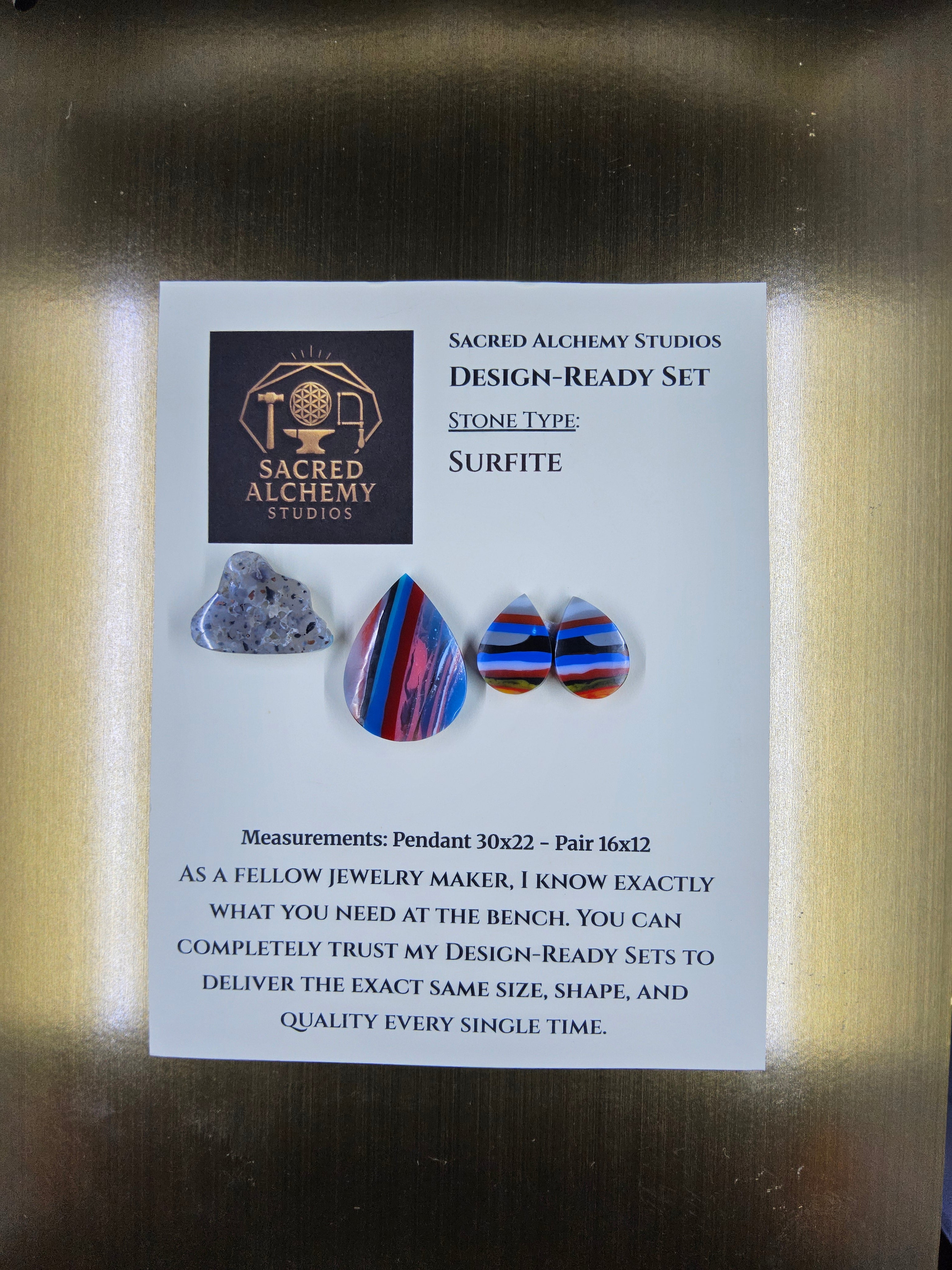 Tear Shape - Surfite - Design-Ready Set by Sacred Alchemy Studios