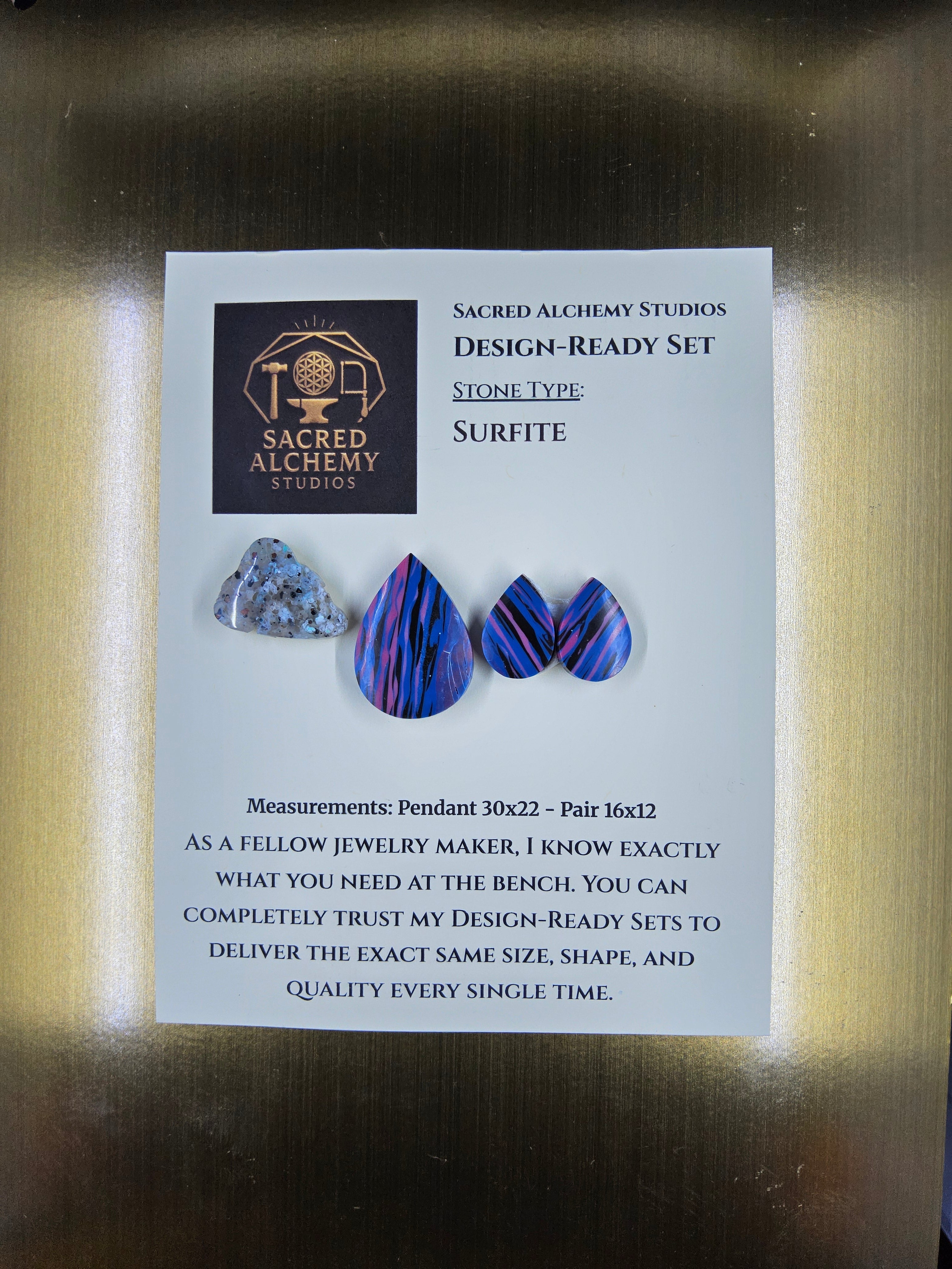 Tear Shape - Surfite - Design-Ready Set by Sacred Alchemy Studios