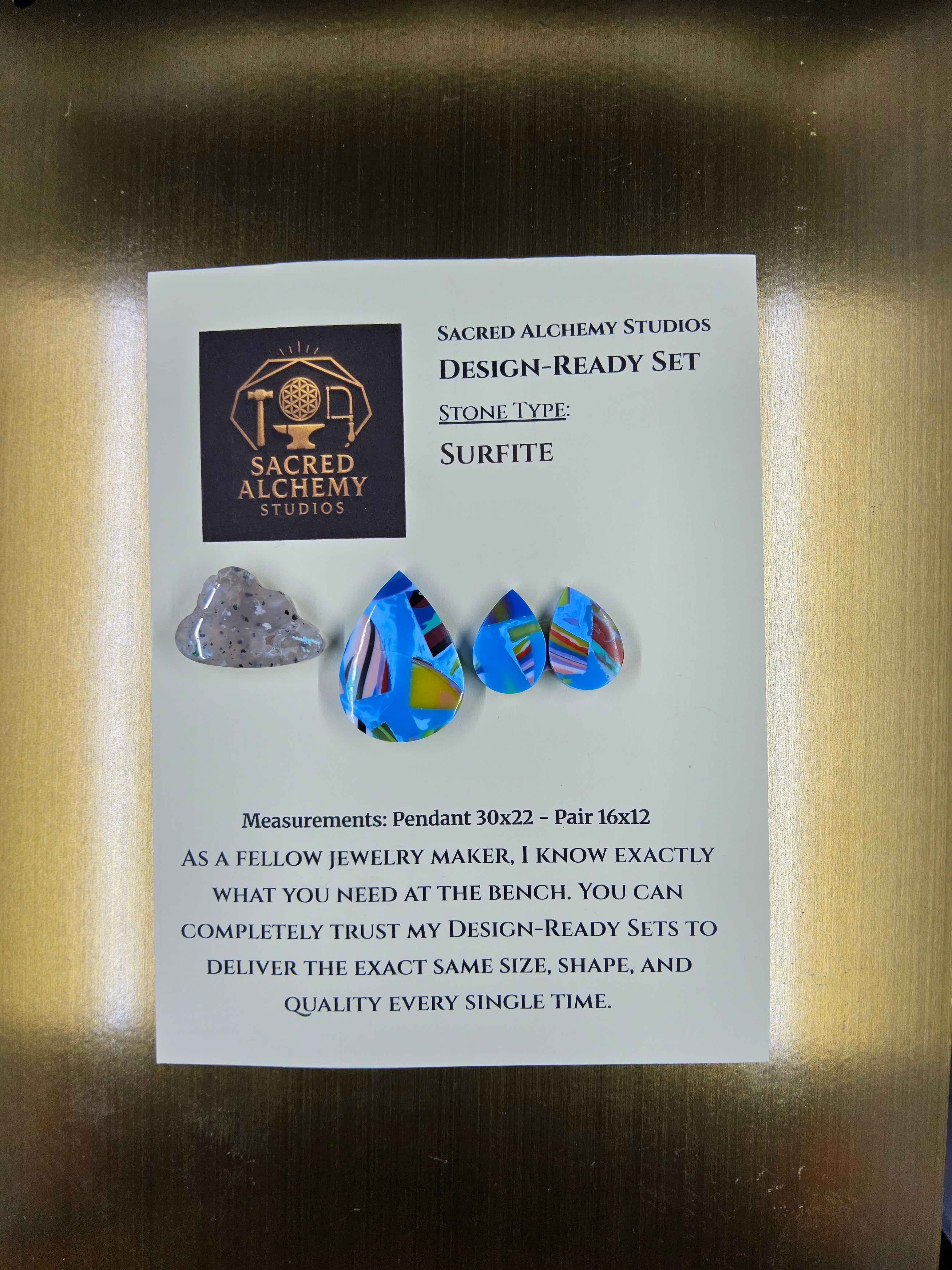 Tear Shape - Surfite - Design-Ready Set by Sacred Alchemy Studios