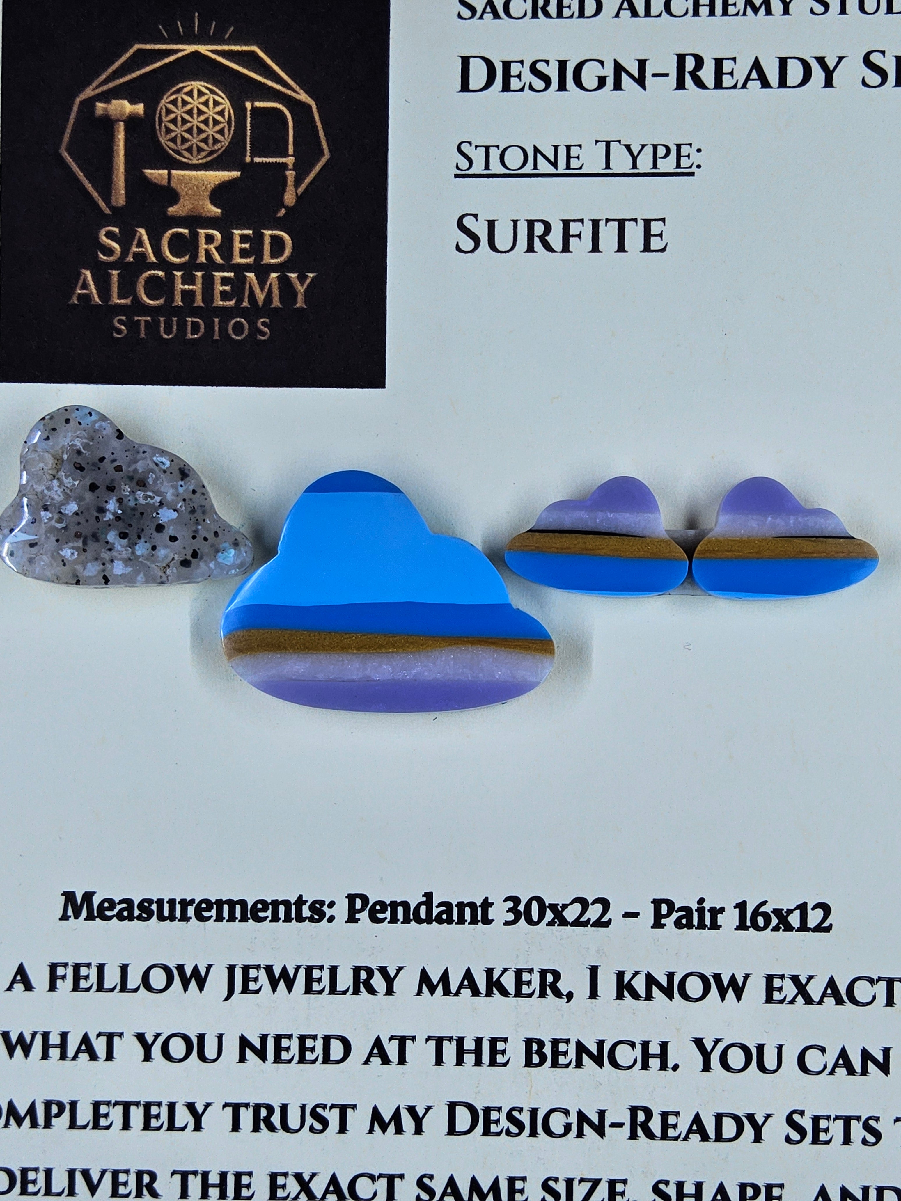 Cloud Shape - Surfite - Design-Ready Set by Sacred Alchemy Studios