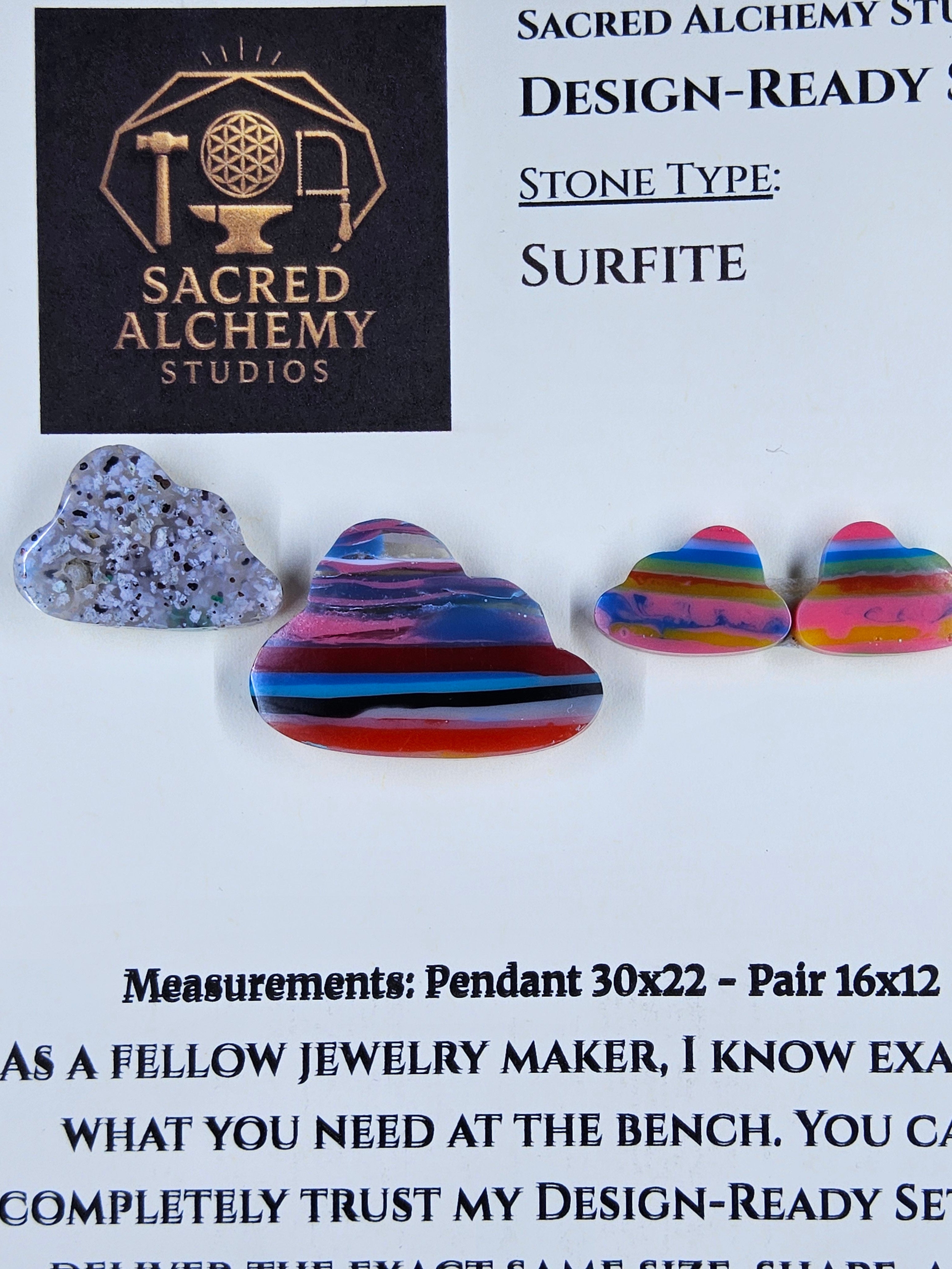 Cloud Shape - Surfite - Design-Ready Set by Sacred Alchemy Studios