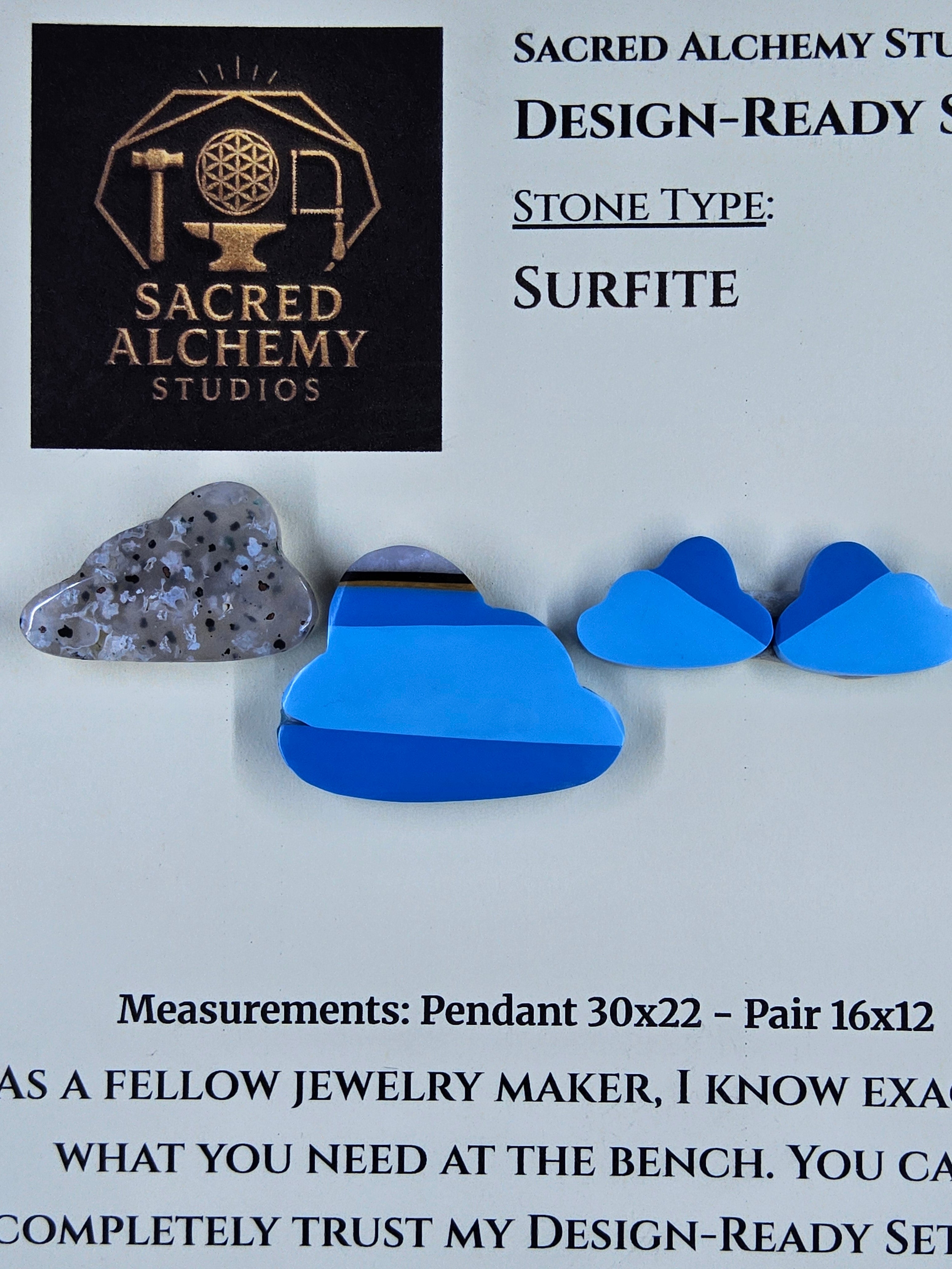 Cloud Shape - Surfite - Design-Ready Set by Sacred Alchemy Studios