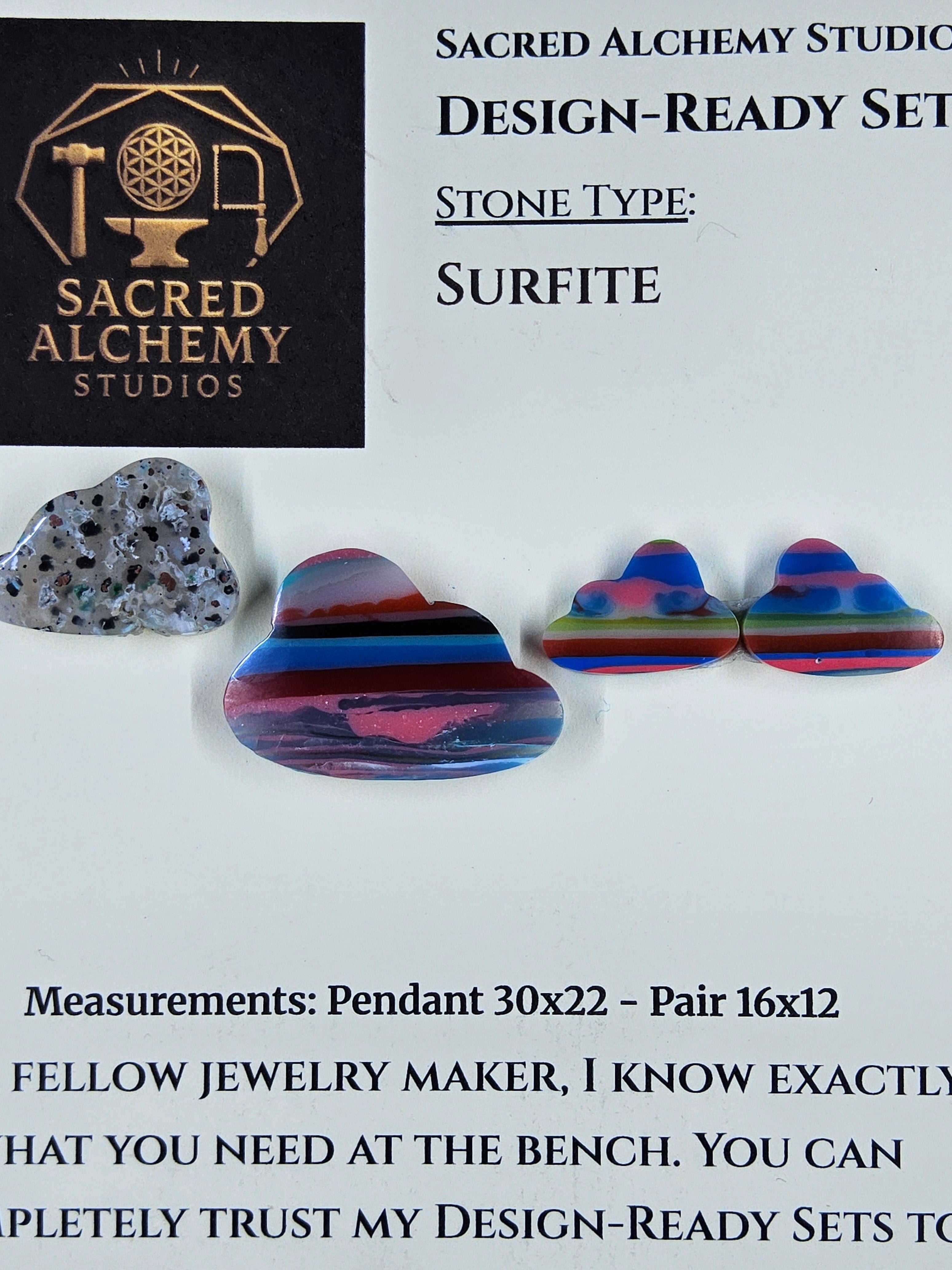Cloud Shape - Surfite - Design-Ready Set by Sacred Alchemy Studios