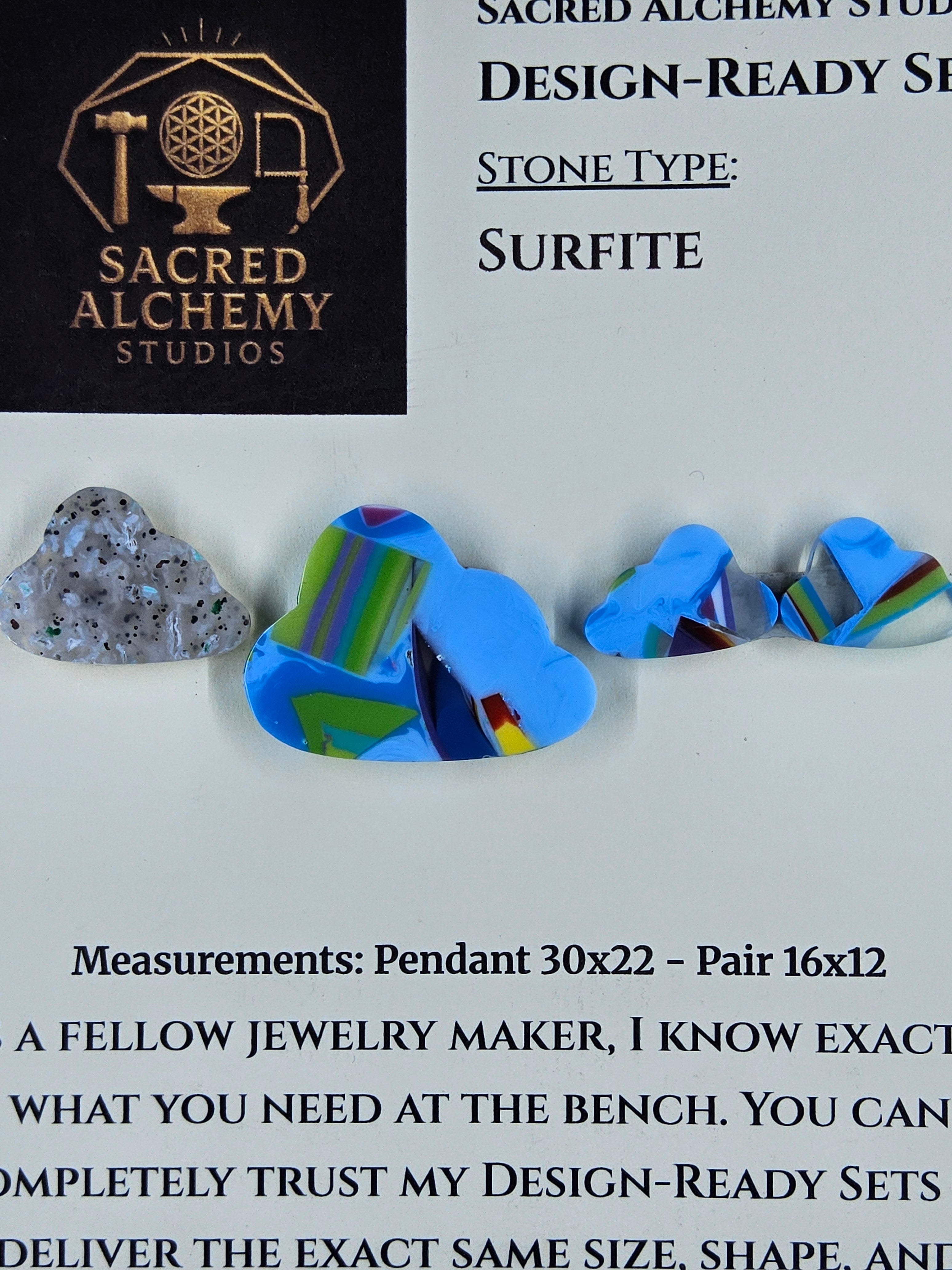 Cloud Shape - Surfite - Design-Ready Set by Sacred Alchemy Studios