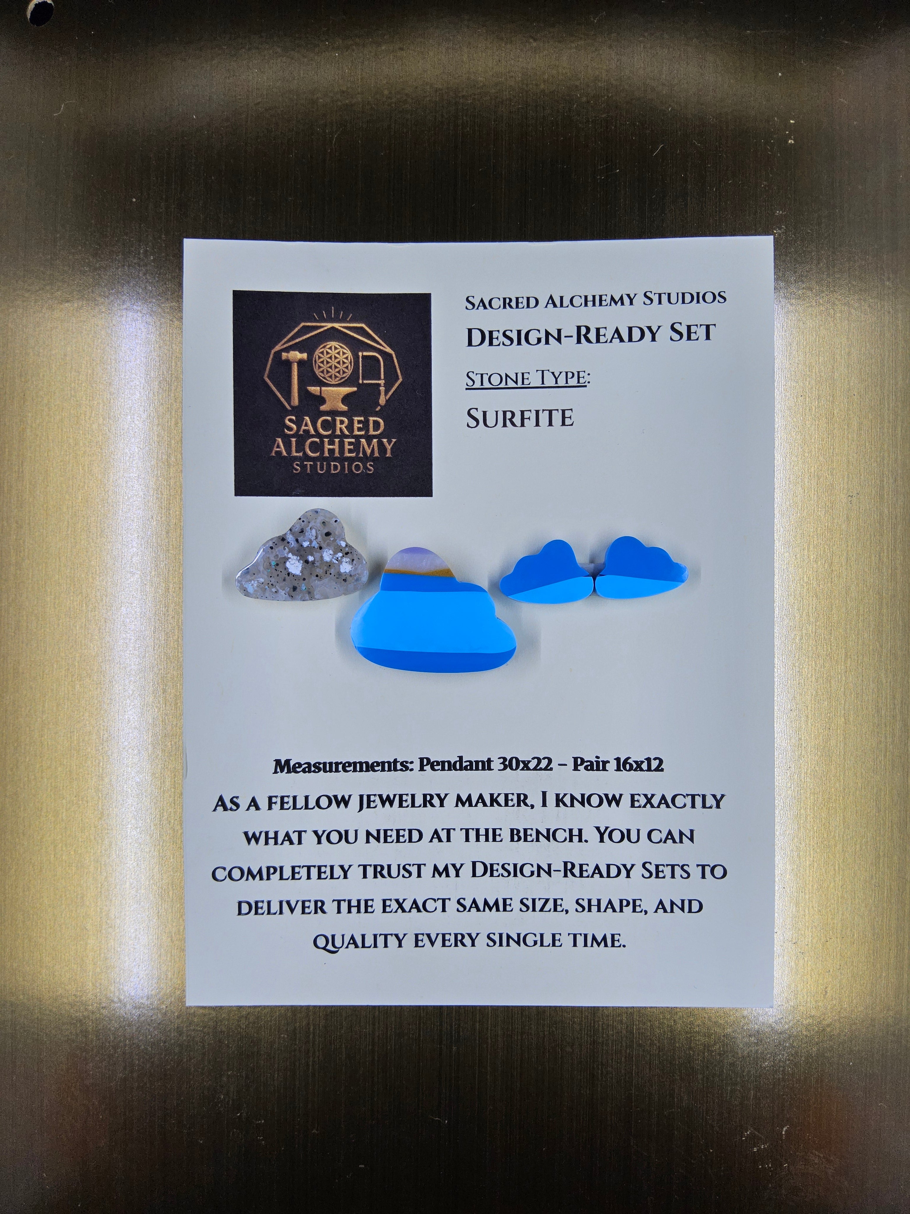 Cloud Shape - Surfite - Design-Ready Set by Sacred Alchemy Studios