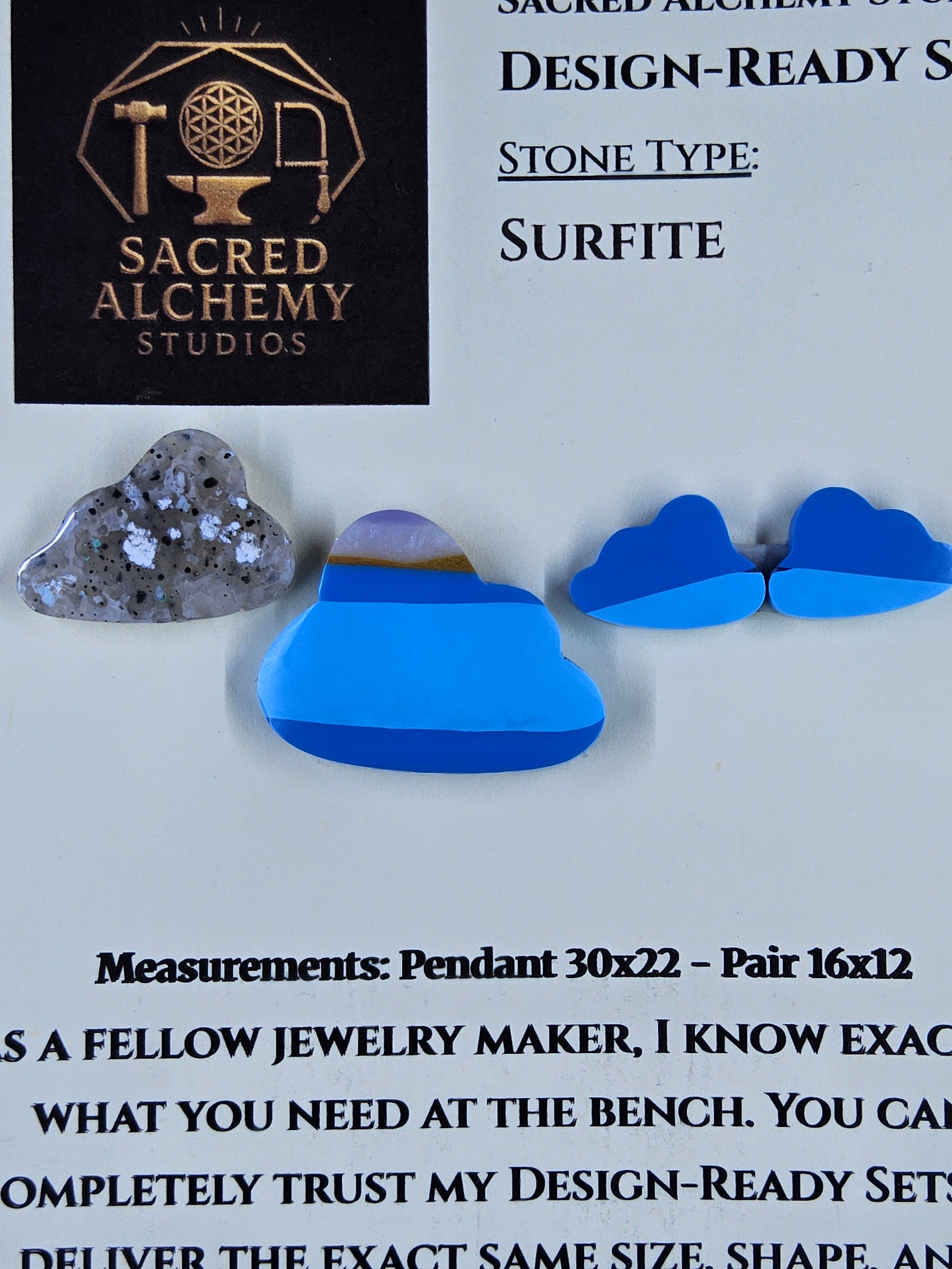 Cloud Shape - Surfite - Design-Ready Set by Sacred Alchemy Studios