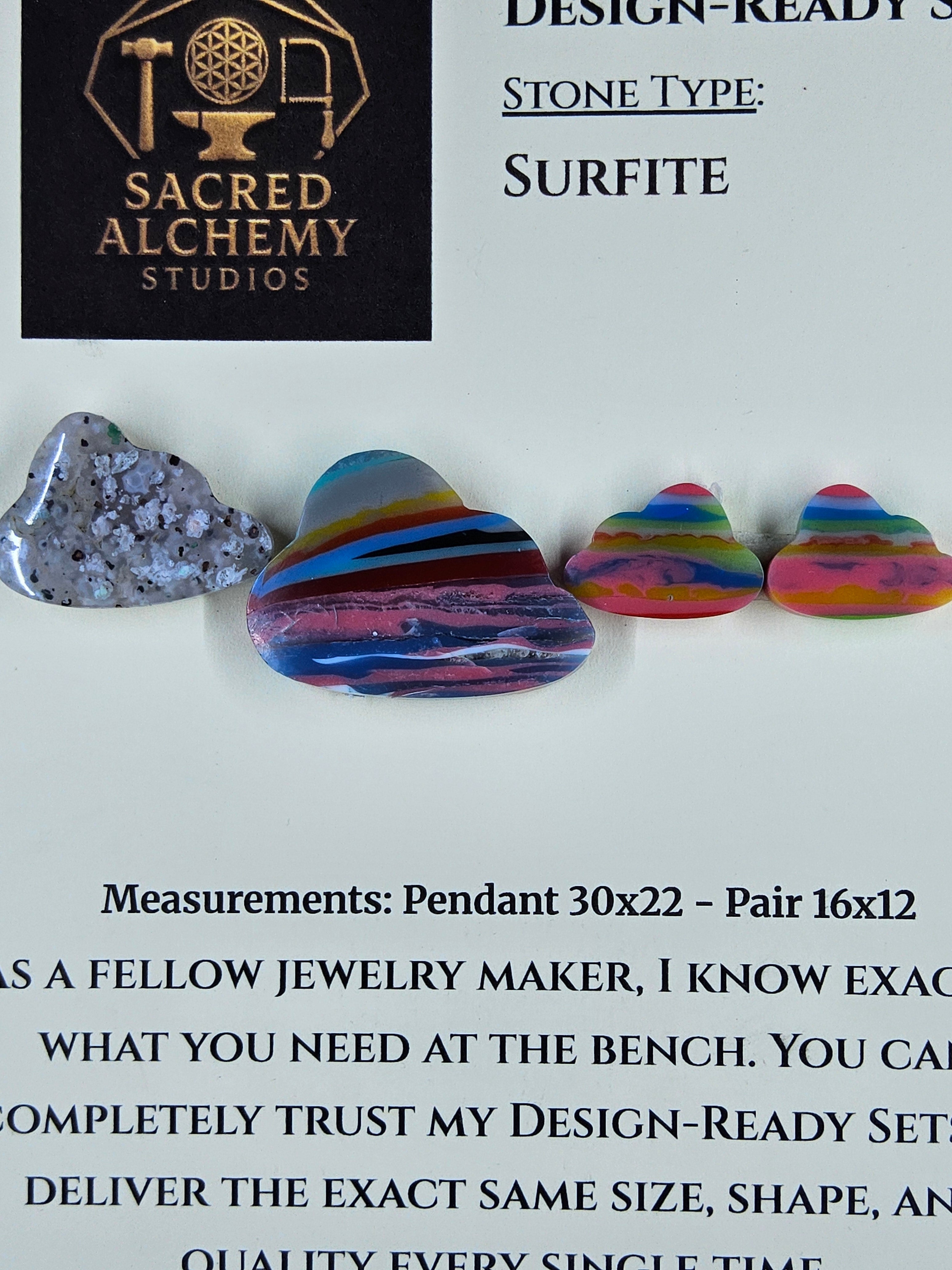 Cloud Shape - Surfite - Design-Ready Set by Sacred Alchemy Studios