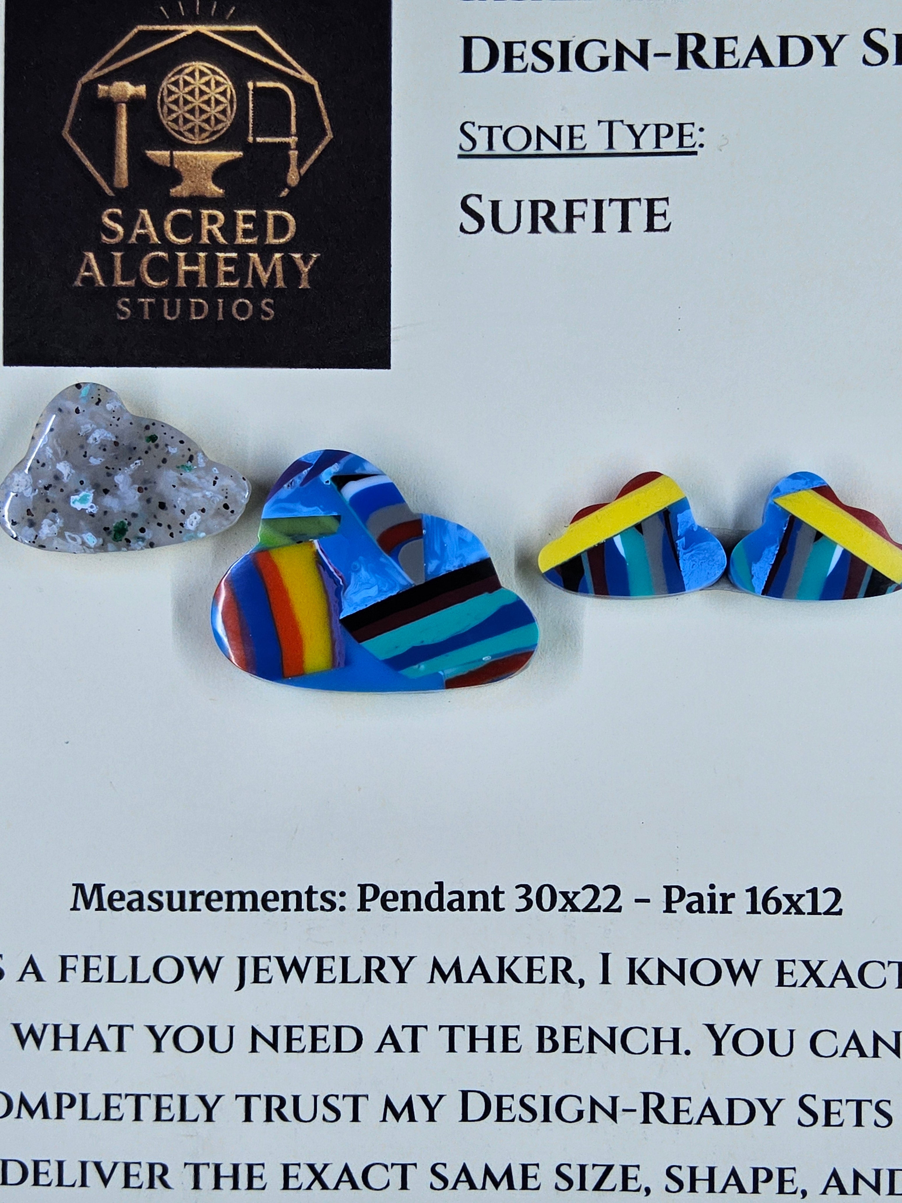 Cloud Shape - Surfite - Design-Ready Set by Sacred Alchemy Studios