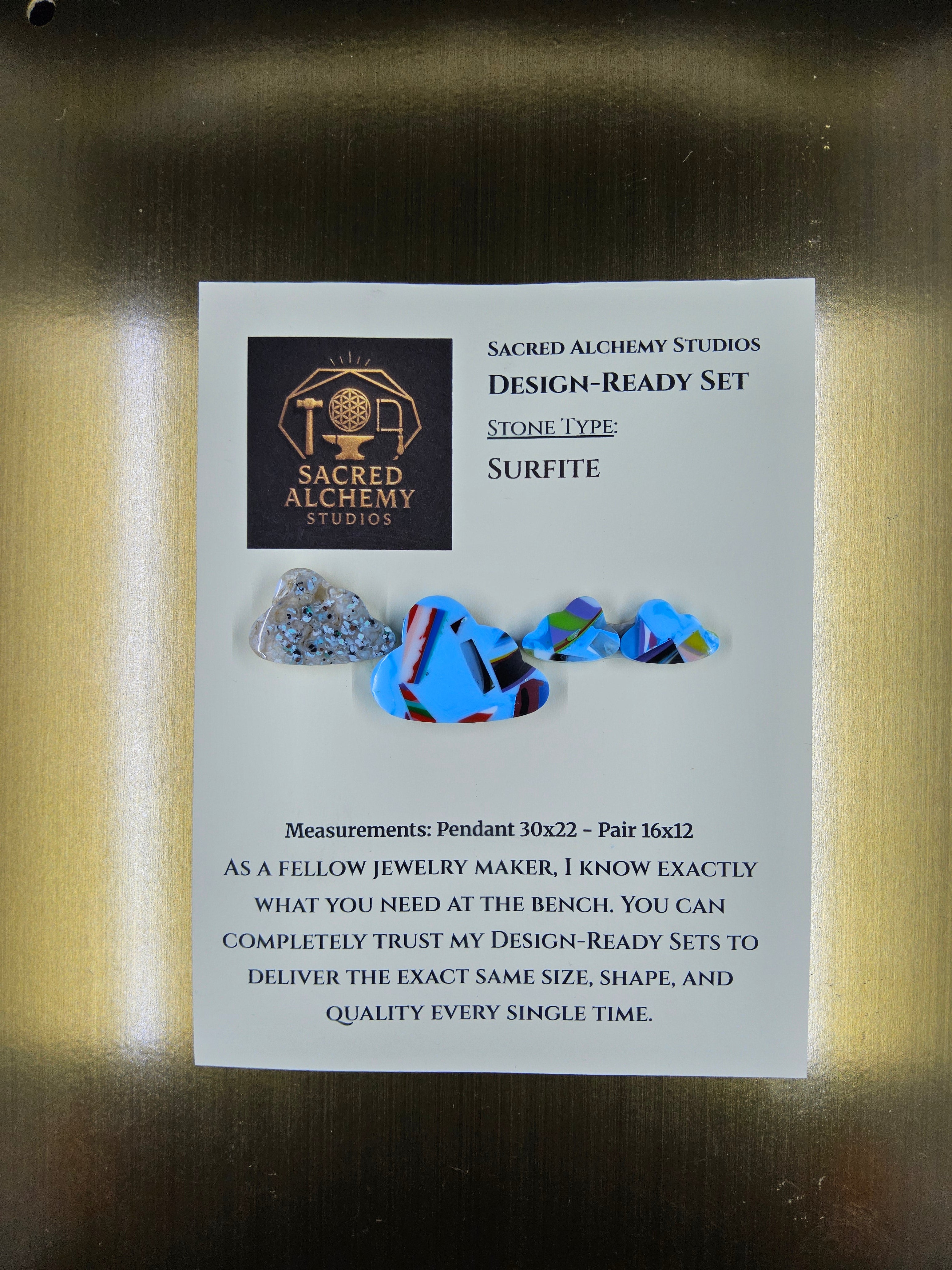 Cloud Shape - Surfite - Design-Ready Set by Sacred Alchemy Studios