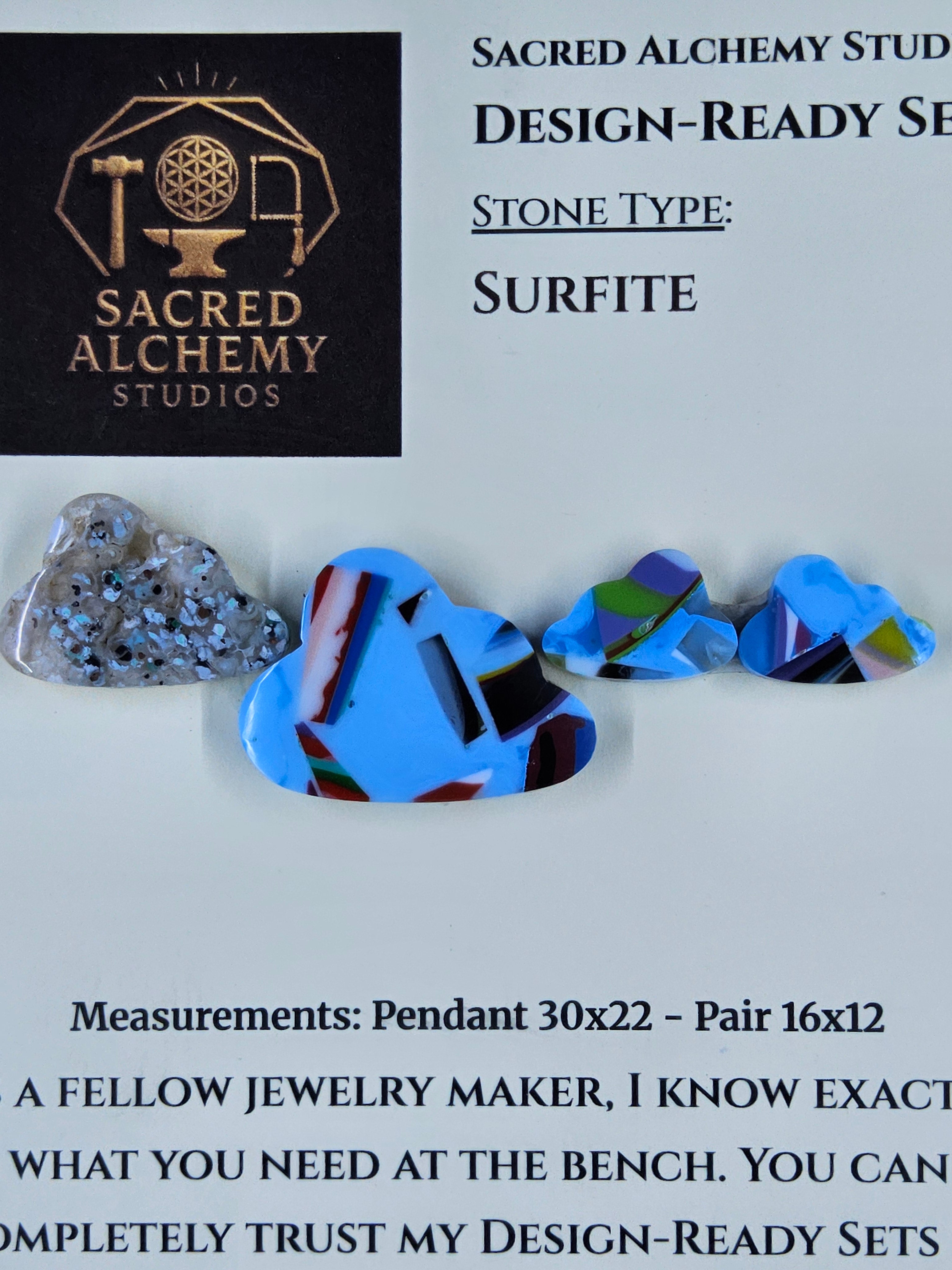 Cloud Shape - Surfite - Design-Ready Set by Sacred Alchemy Studios