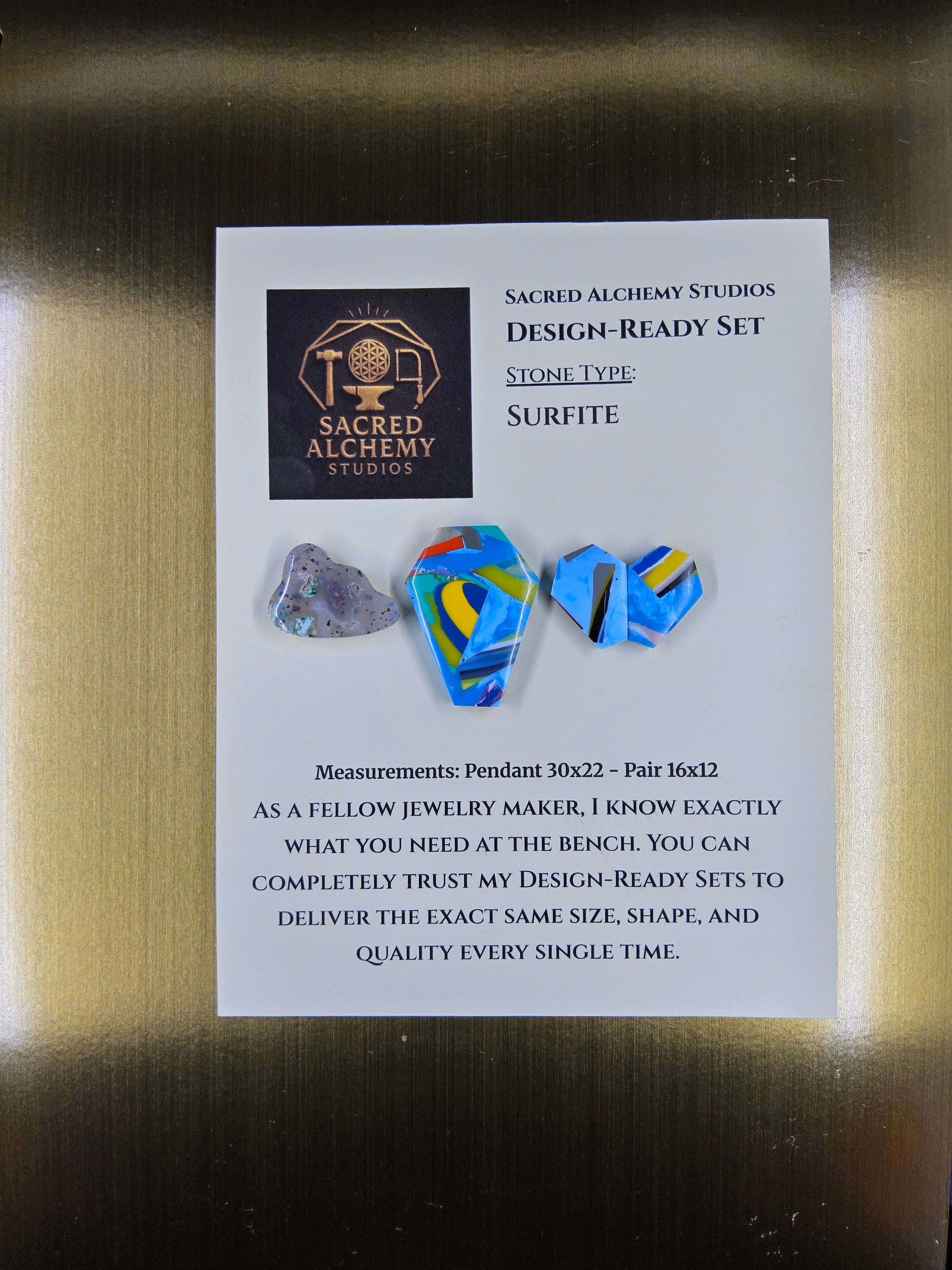 Coffin Shape - Surfite - Design-Ready Set by Sacred Alchemy Studios